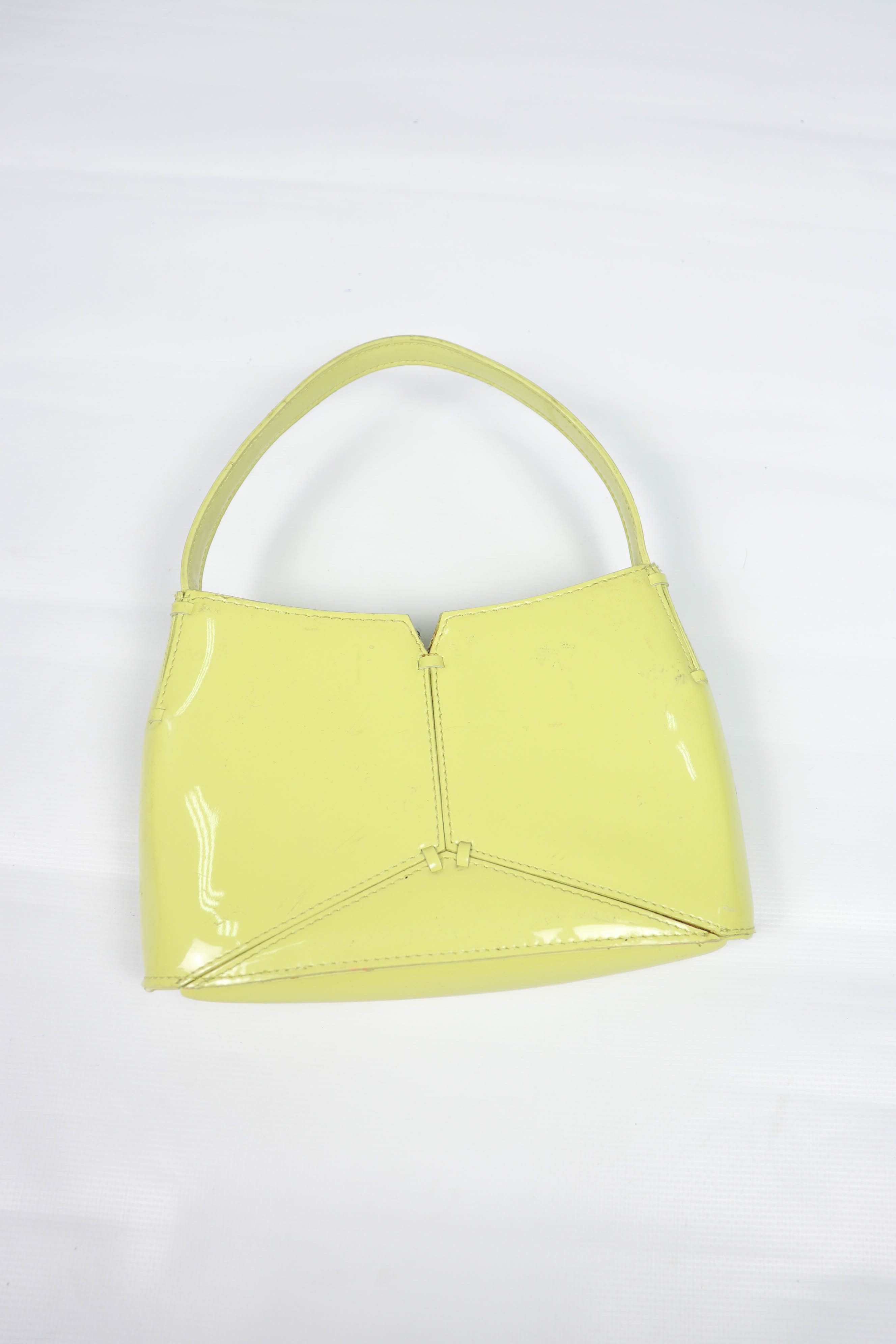 DKNY Donna Karan New York DKNY Lackered Leather Mini Hand Bag Size ONE SIZE - 1 Thumbnail