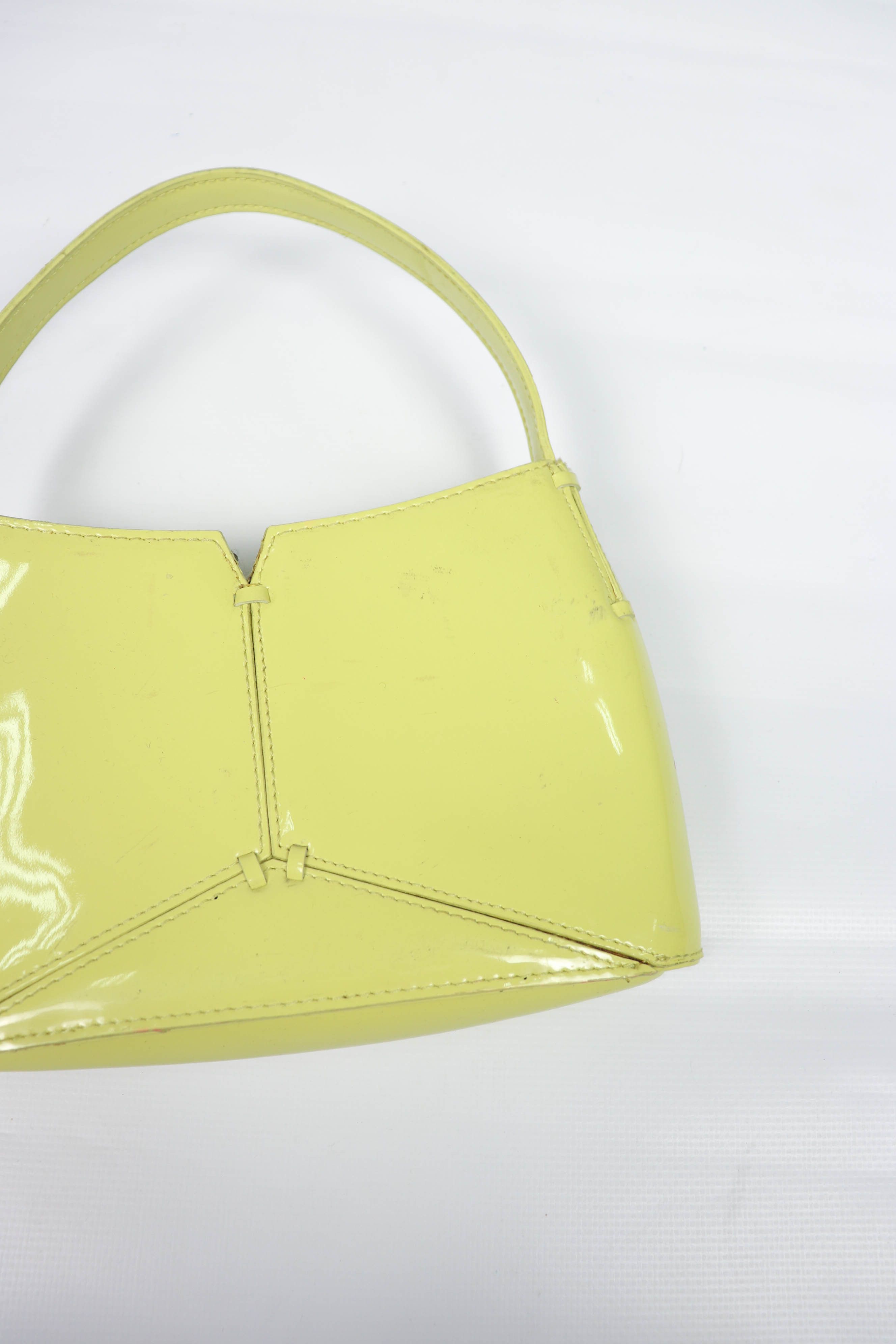 DKNY Donna Karan New York DKNY Lackered Leather Mini Hand Bag Size ONE SIZE - 7 Thumbnail