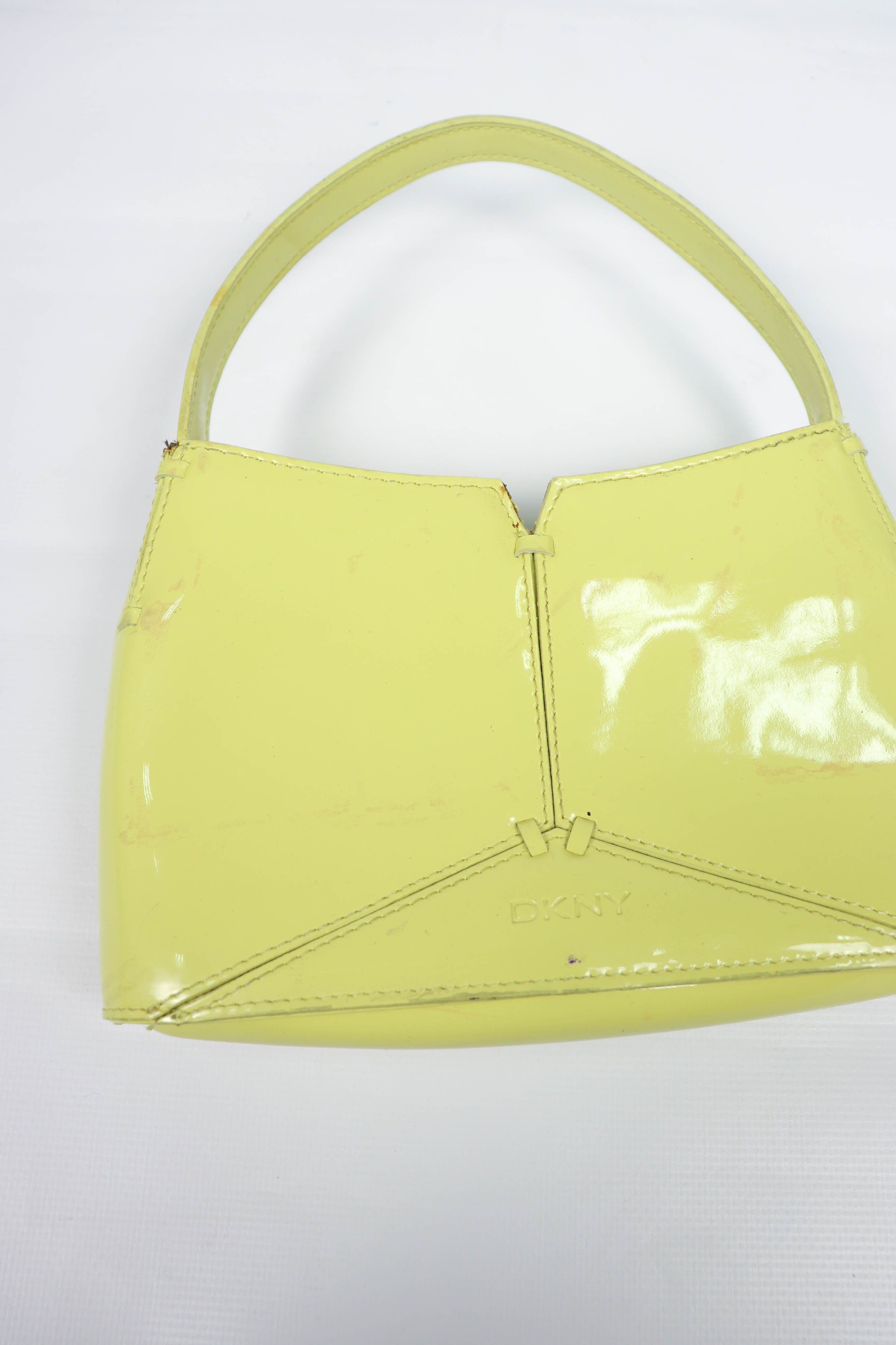 DKNY Donna Karan New York DKNY Lackered Leather Mini Hand Bag Size ONE SIZE - 4 Thumbnail