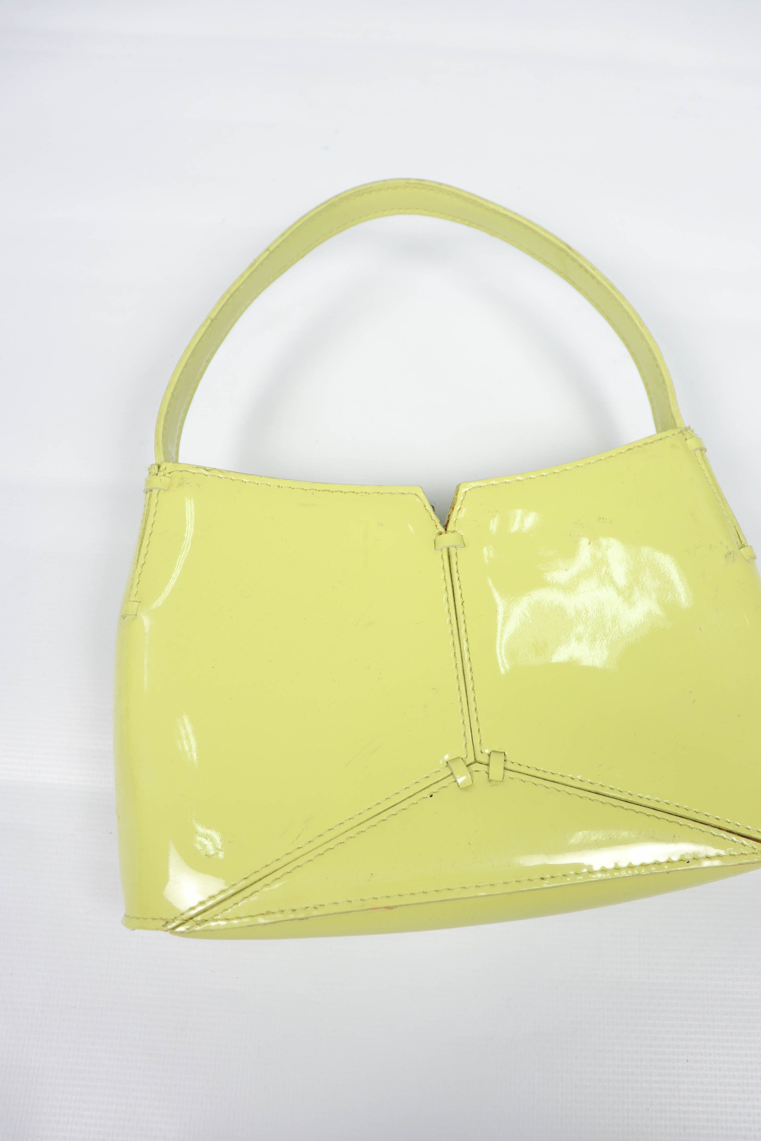 DKNY Donna Karan New York DKNY Lackered Leather Mini Hand Bag Size ONE SIZE - 6 Thumbnail