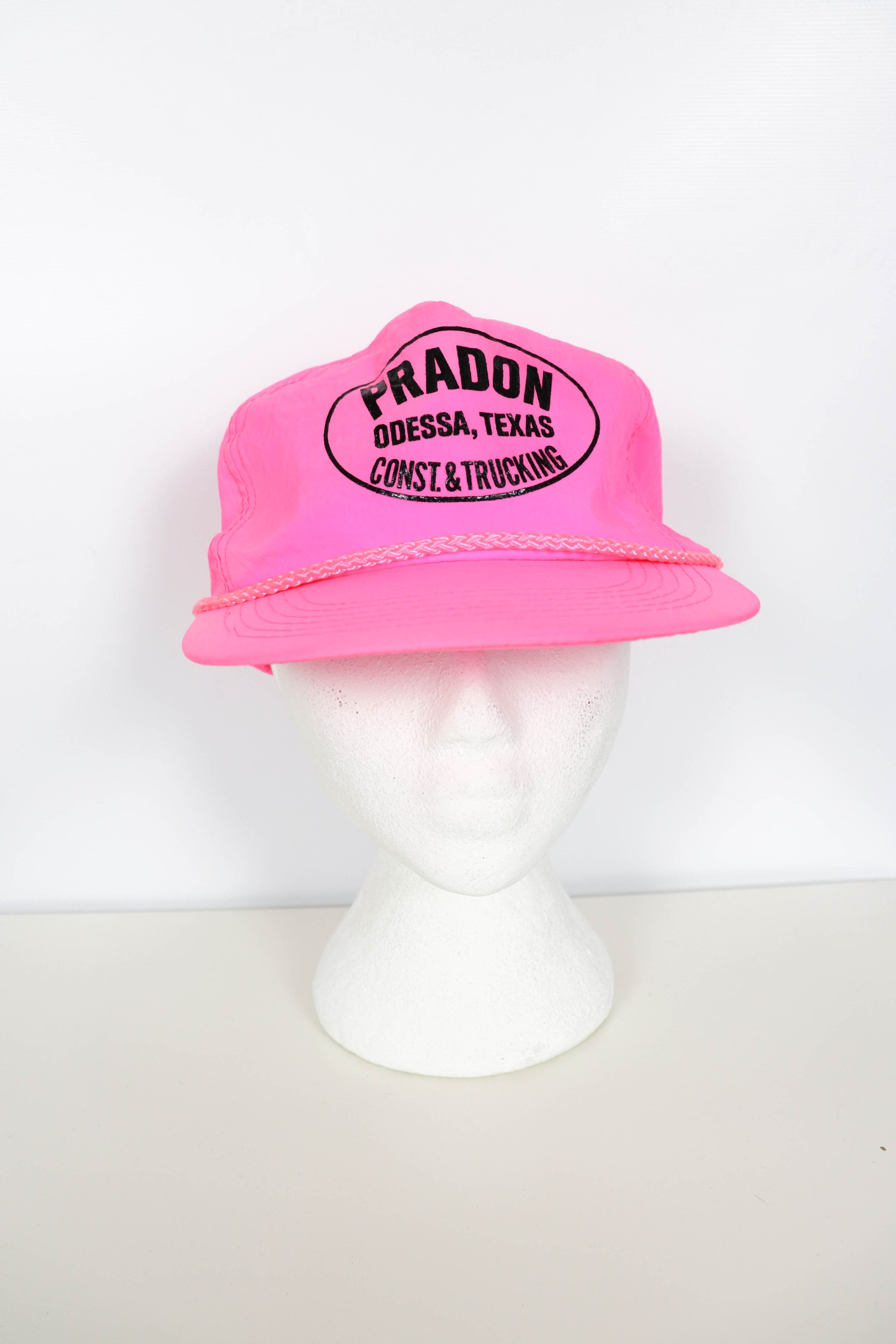 Vintage Gold Medal Pradon Odessa Headwear 90s Pink Cap Cap Hat Size ONE SIZE - 4 Thumbnail