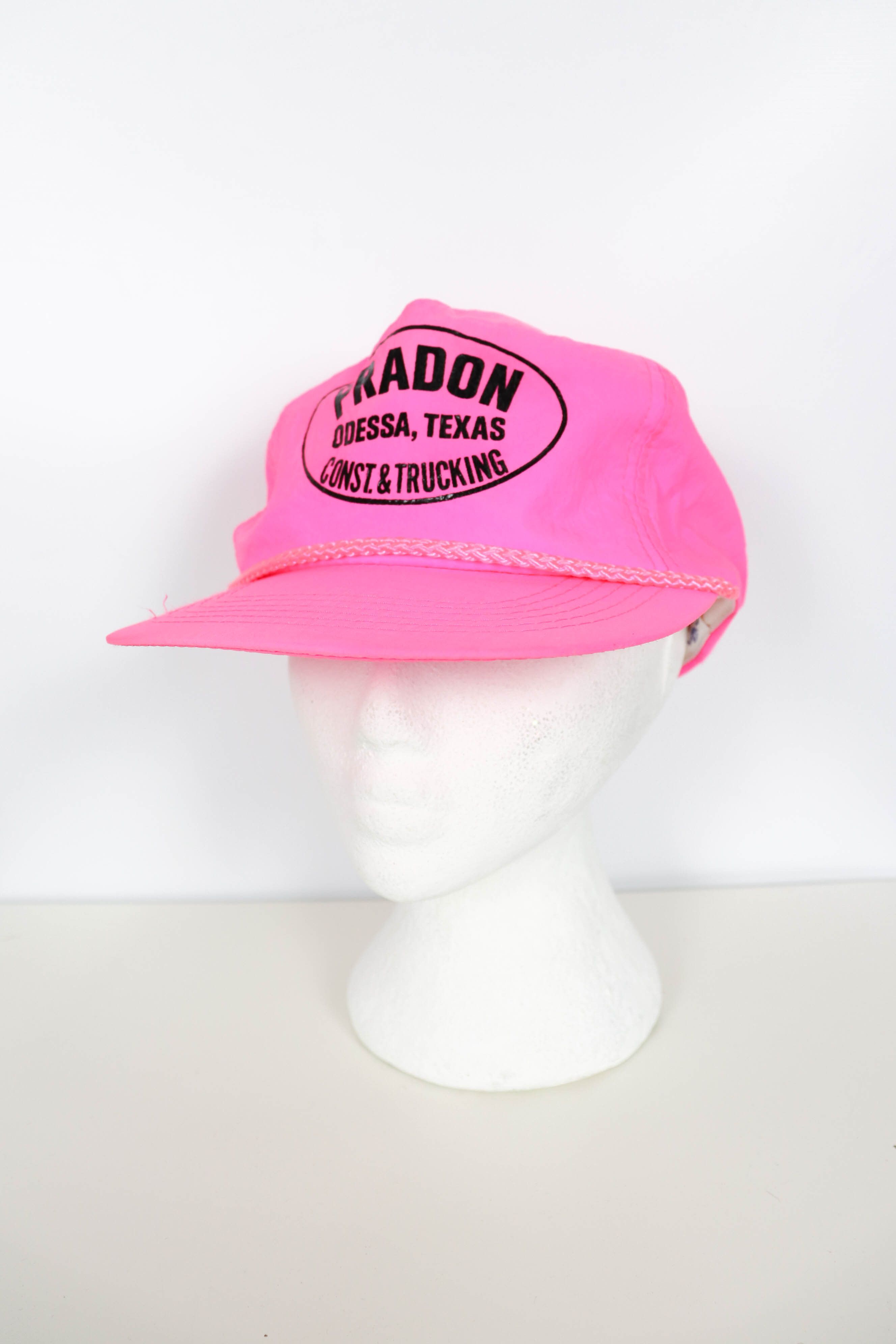 Vintage Gold Medal Pradon Odessa Headwear 90s Pink Cap Cap Hat Size ONE SIZE - 3 Thumbnail