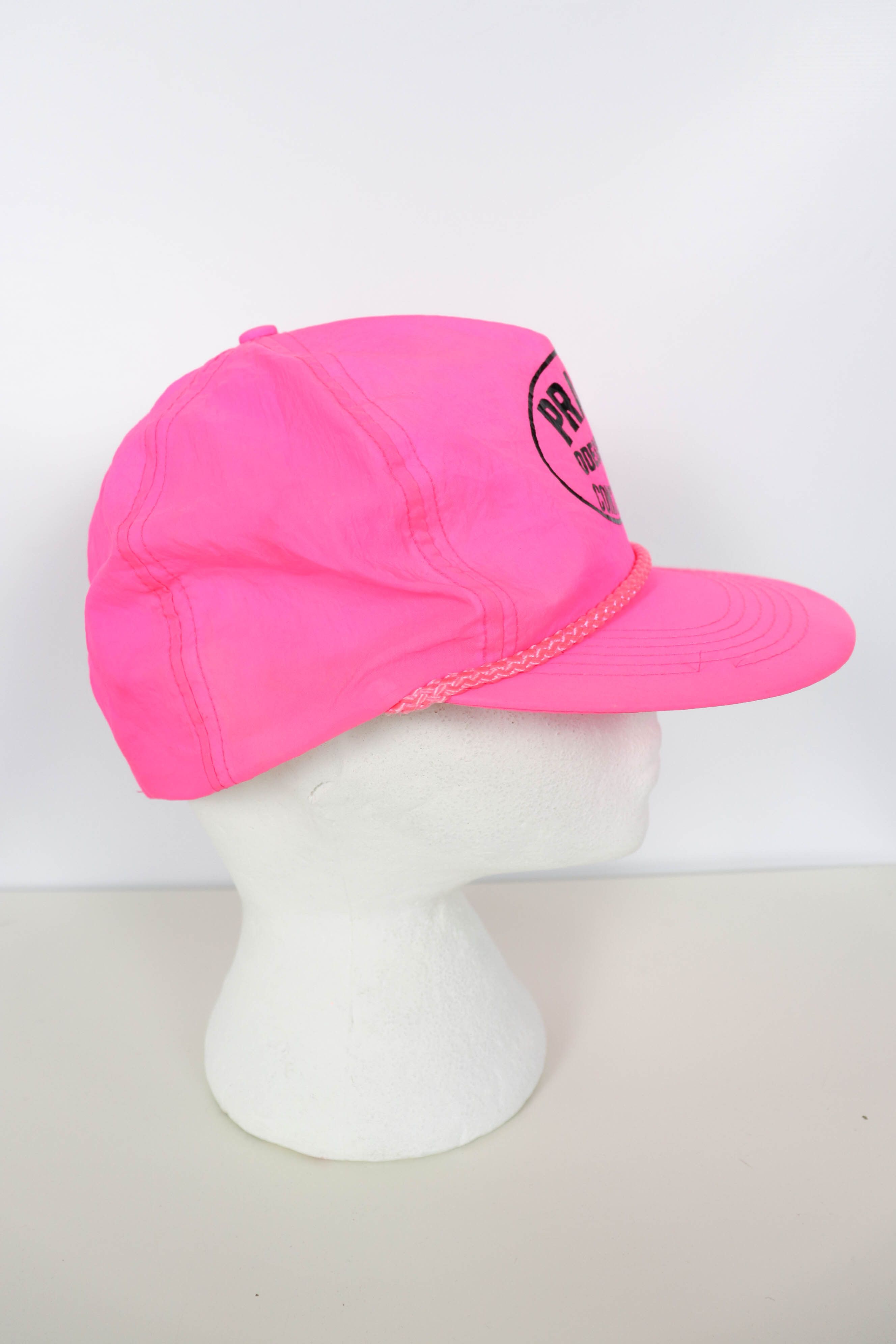 Vintage Gold Medal Pradon Odessa Headwear 90s Pink Cap Cap Hat Size ONE SIZE - 2 Thumbnail