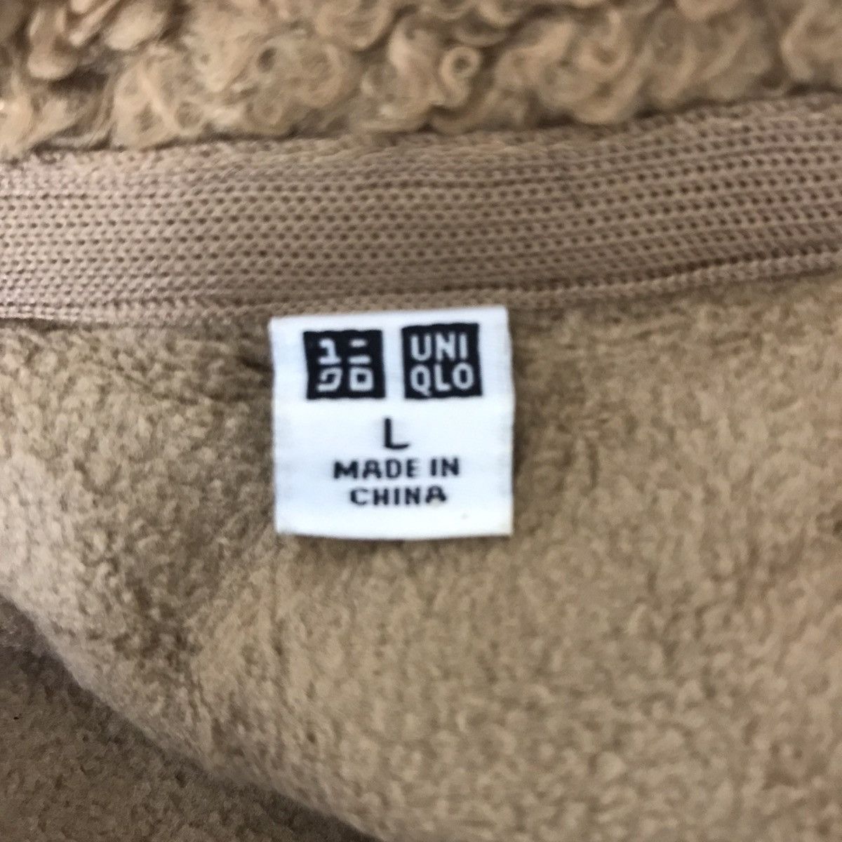 Uniqlo UNIQLO Japan Brand Deep Pile Retro Sherpa Jacket Half Zipper Size US L / EU 52-54 / 3 - 3 Thumbnail