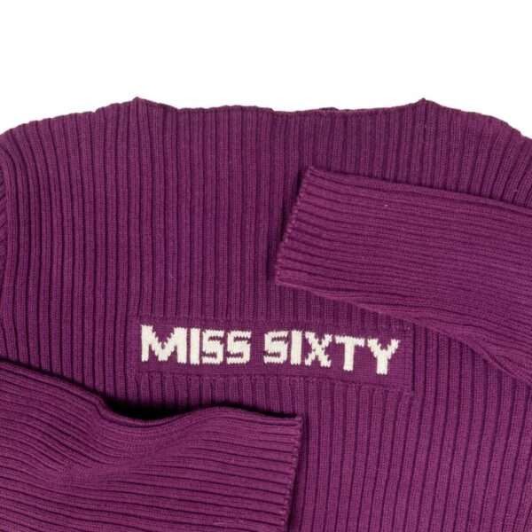 Miss Sixty × Vintage Vintage Y2K Miss Sixty Striped Sweater Size S / US 4 / IT 40 - 3 Thumbnail