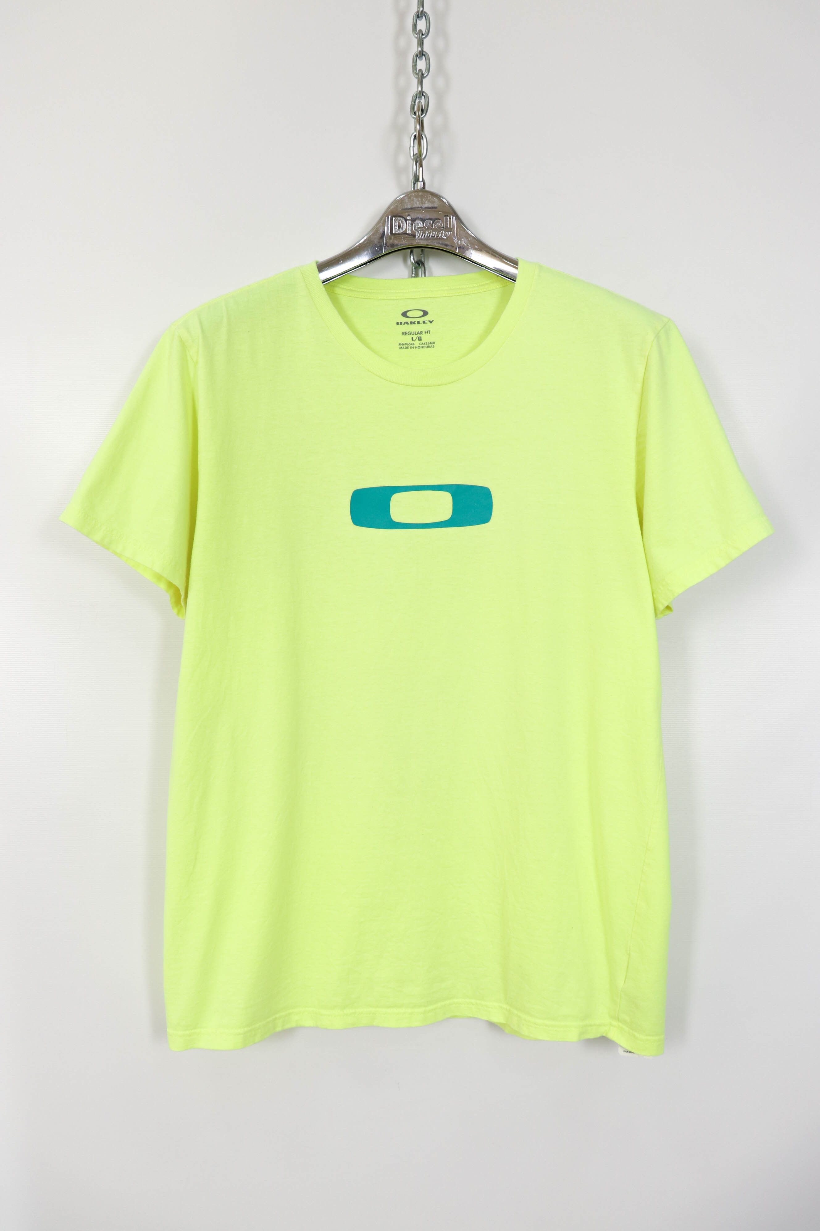 Oakley Oakley Acid Neon Green Printed Logo T-shirt Tee Size US L / EU 52-54 / 3 - 1 Thumbnail
