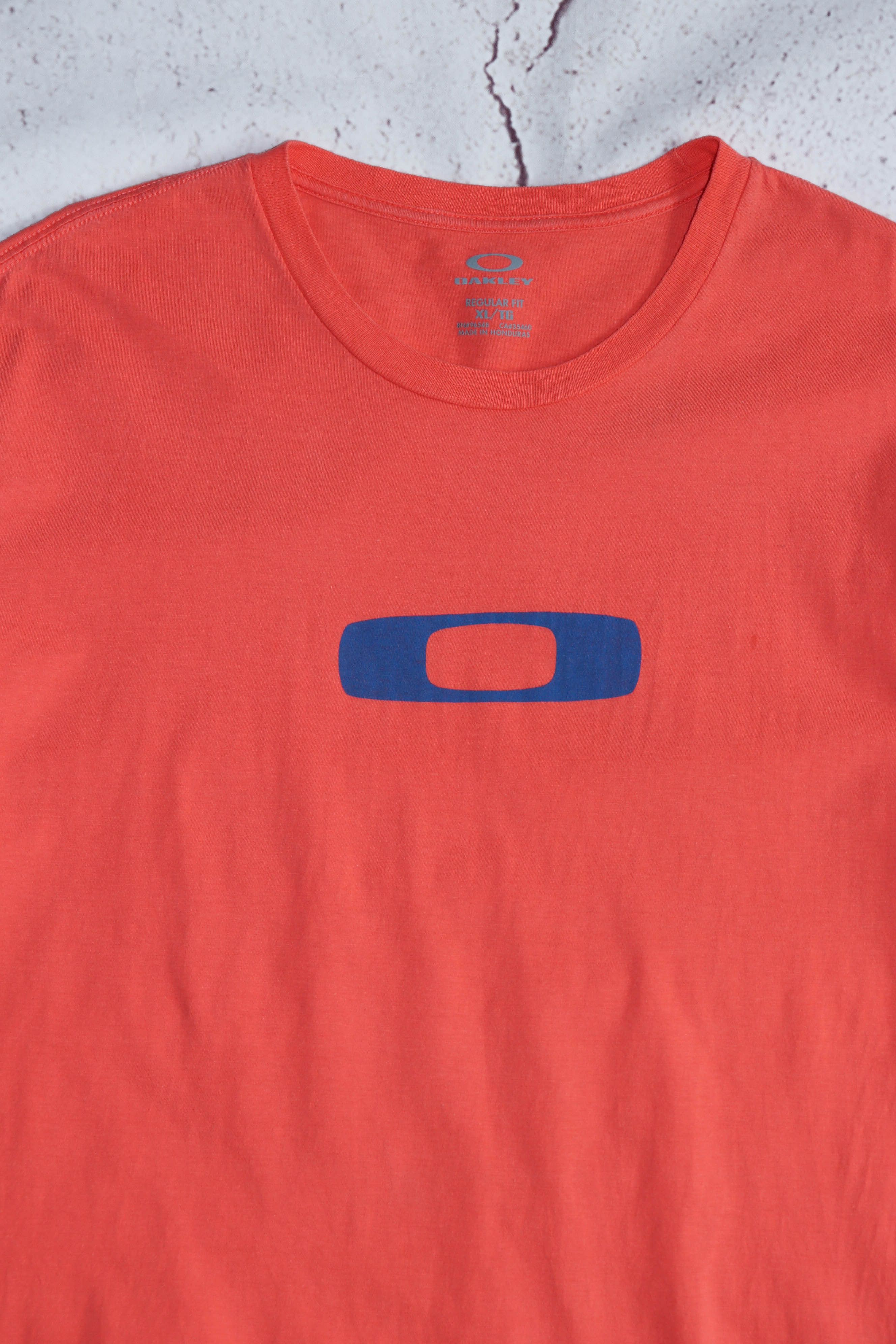 Oakley Oakley Big Logo Coral Orange T-shirt Tee Size US XL / EU 56 / 4 - 3 Thumbnail