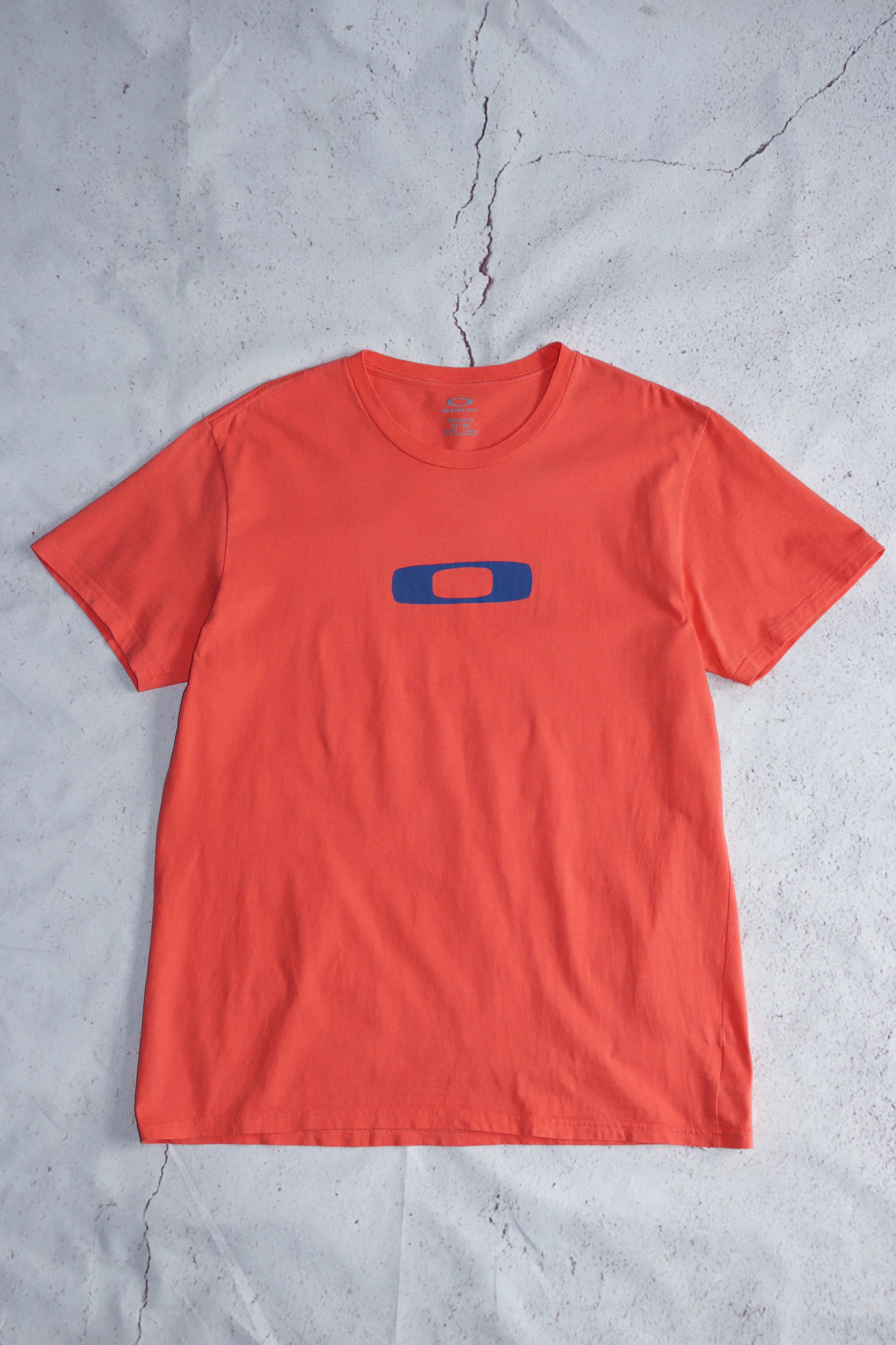 Oakley Oakley Big Logo Coral Orange T-shirt Tee Size US XL / EU 56 / 4 - 1 Thumbnail
