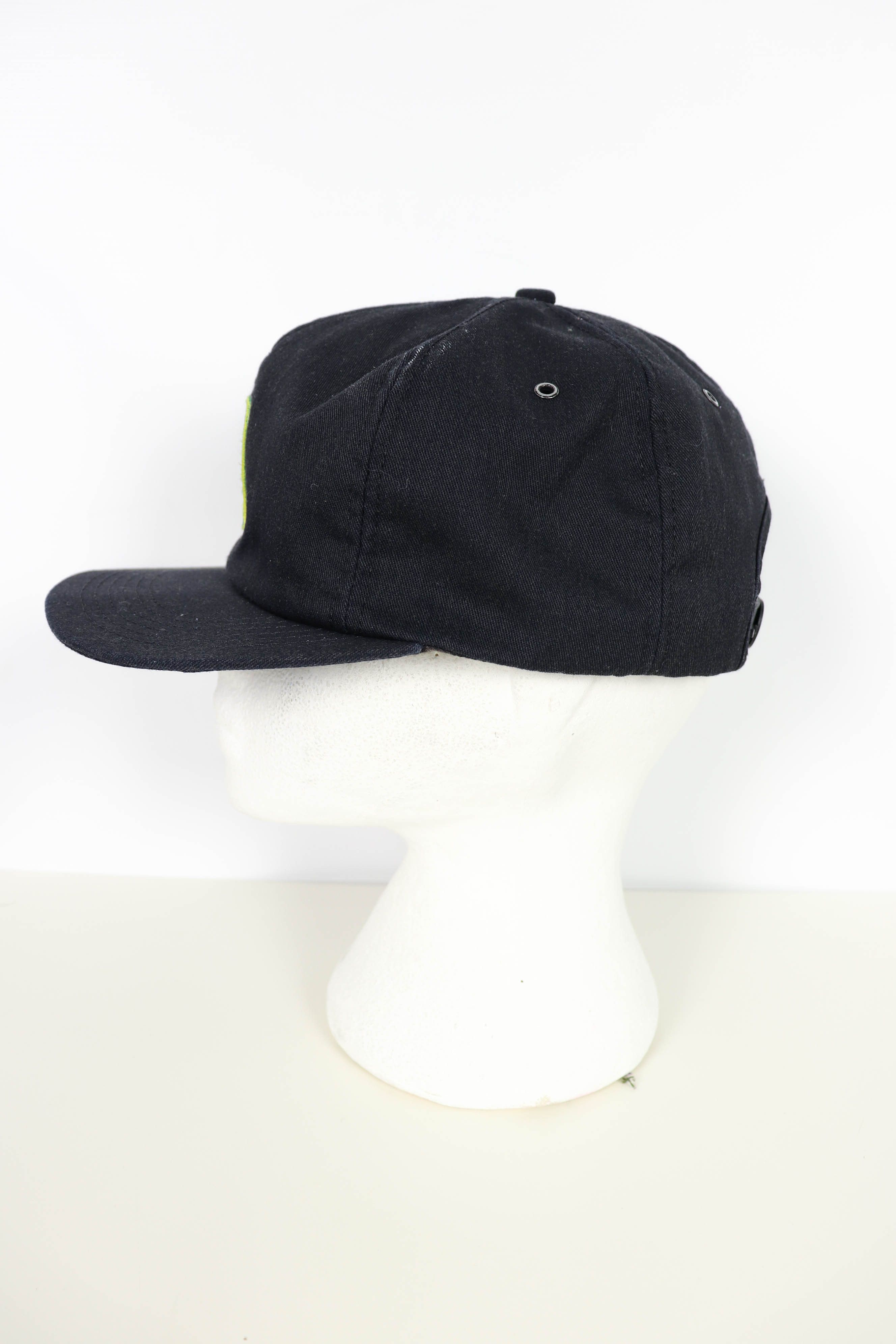 John Deere John Deere Vintage 90s K-Products Black Snapback Cap Hat Size ONE SIZE - 3 Thumbnail