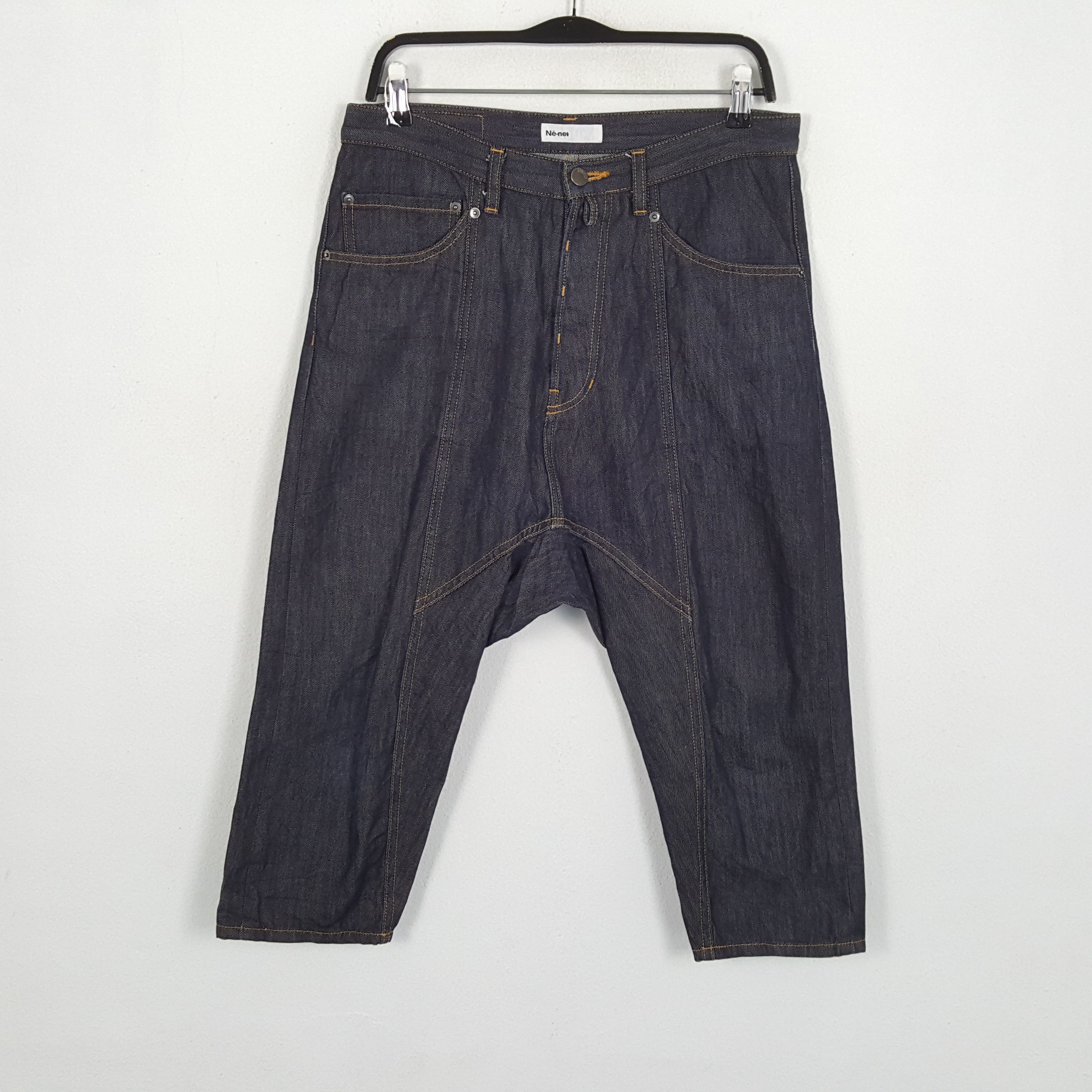 Japanese Brand × Ne-Net × Vintage NE-NET Issey Miyake Japanese Designer Brand Streetwear Jeans Size US 32 / EU 48 - 1 Thumbnail