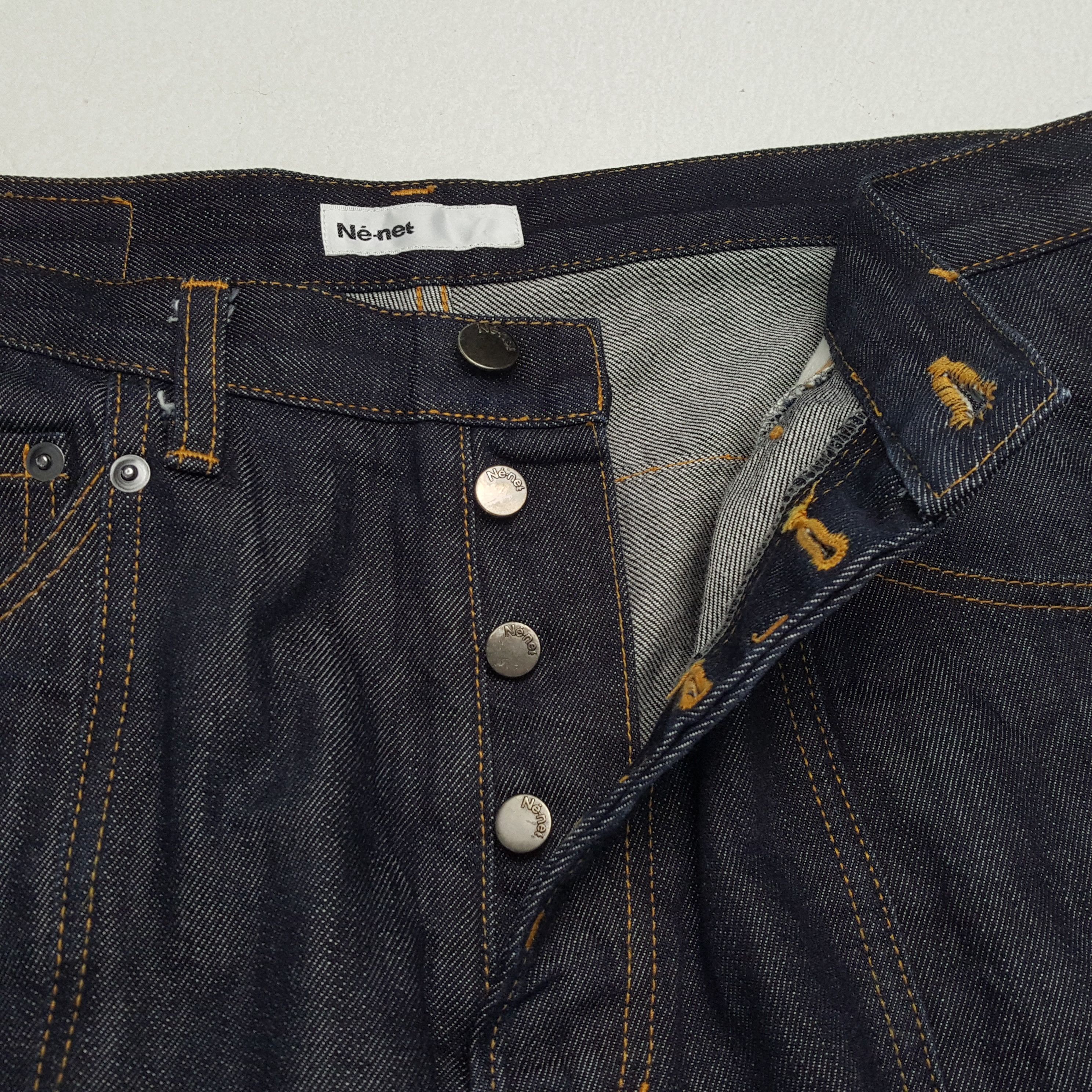 Japanese Brand × Ne-Net × Vintage NE-NET Issey Miyake Japanese Designer Brand Streetwear Jeans Size US 32 / EU 48 - 11 Thumbnail