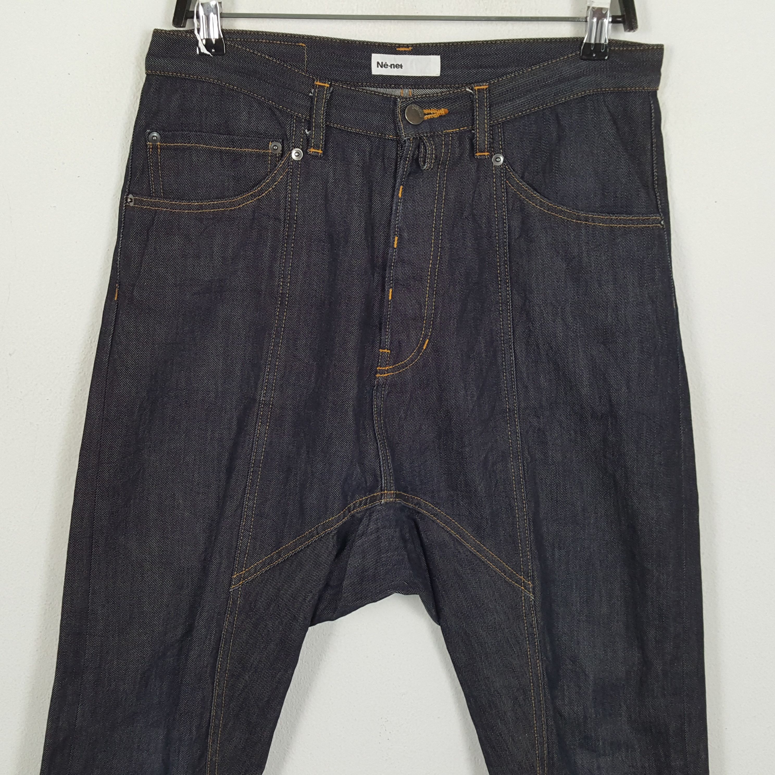 Japanese Brand × Ne-Net × Vintage NE-NET Issey Miyake Japanese Designer Brand Streetwear Jeans Size US 32 / EU 48 - 2 Thumbnail