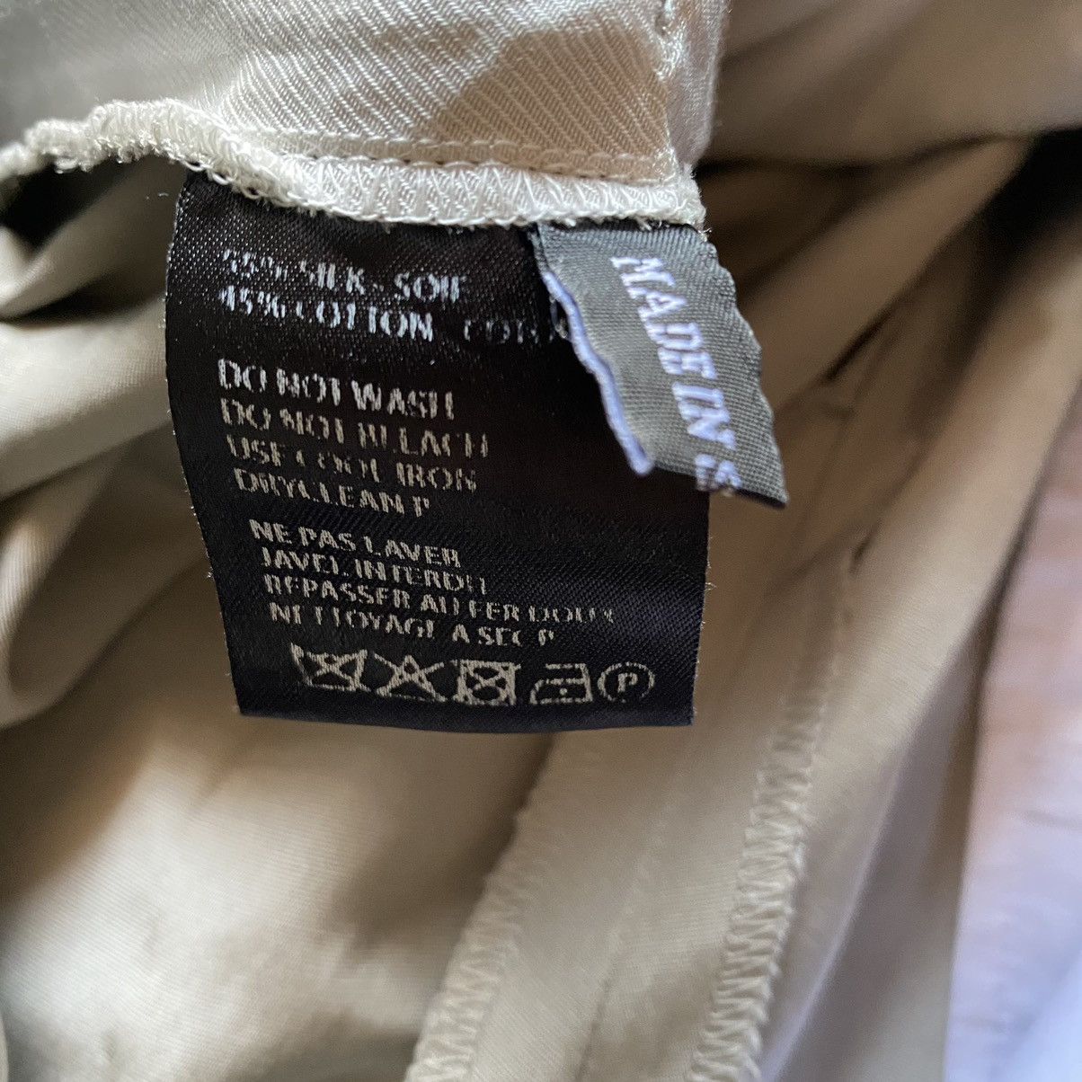Haider Ackermann Haider Ackermann Light Grey Silk Cropped Trousers Size US 32 / EU 48 - 4 Thumbnail