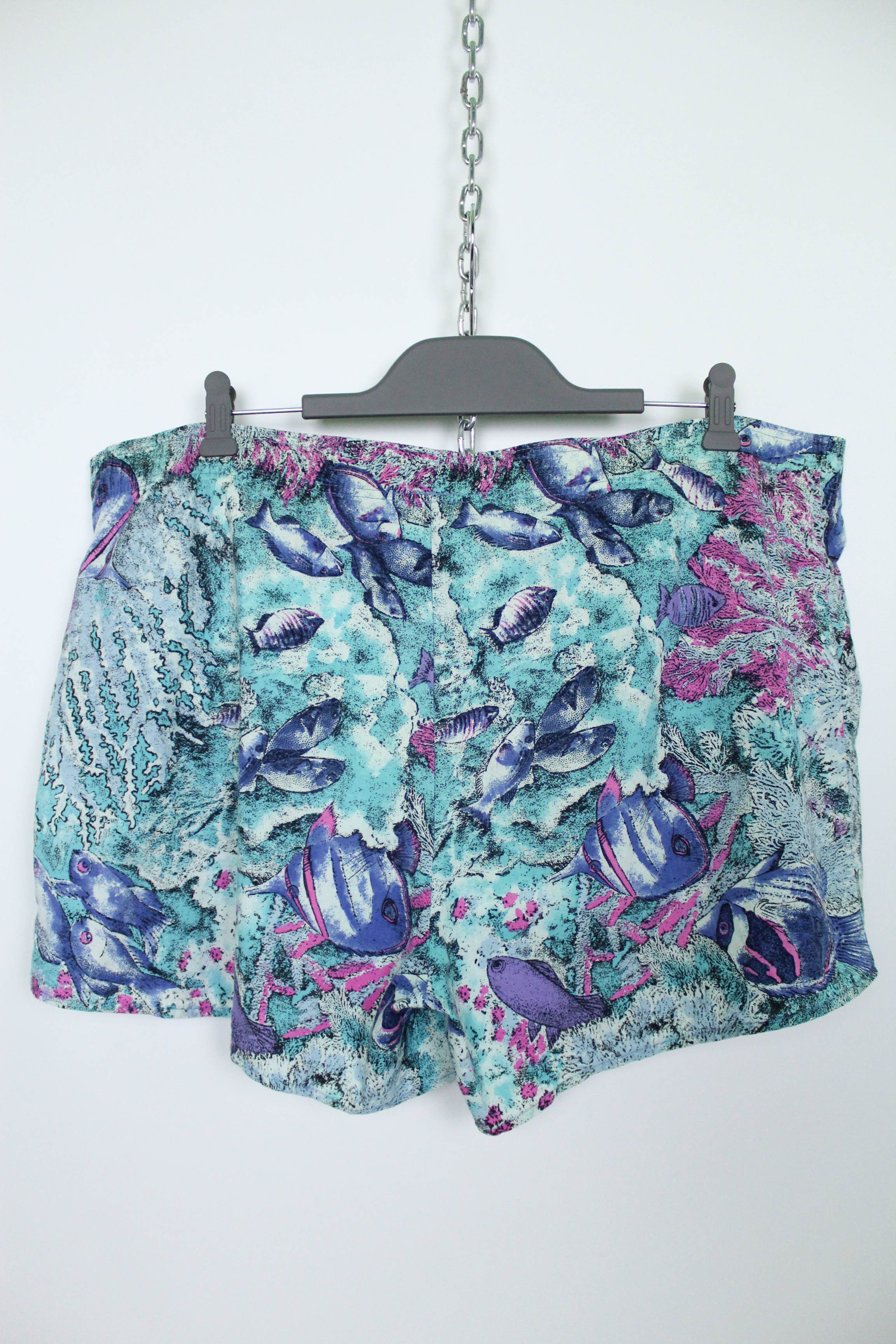 Adidas × Vintage Adidas Vintage 70s 80s Ocean Fish Graphics Swim Shorts Size US 36 / EU 52 - 2 Thumbnail