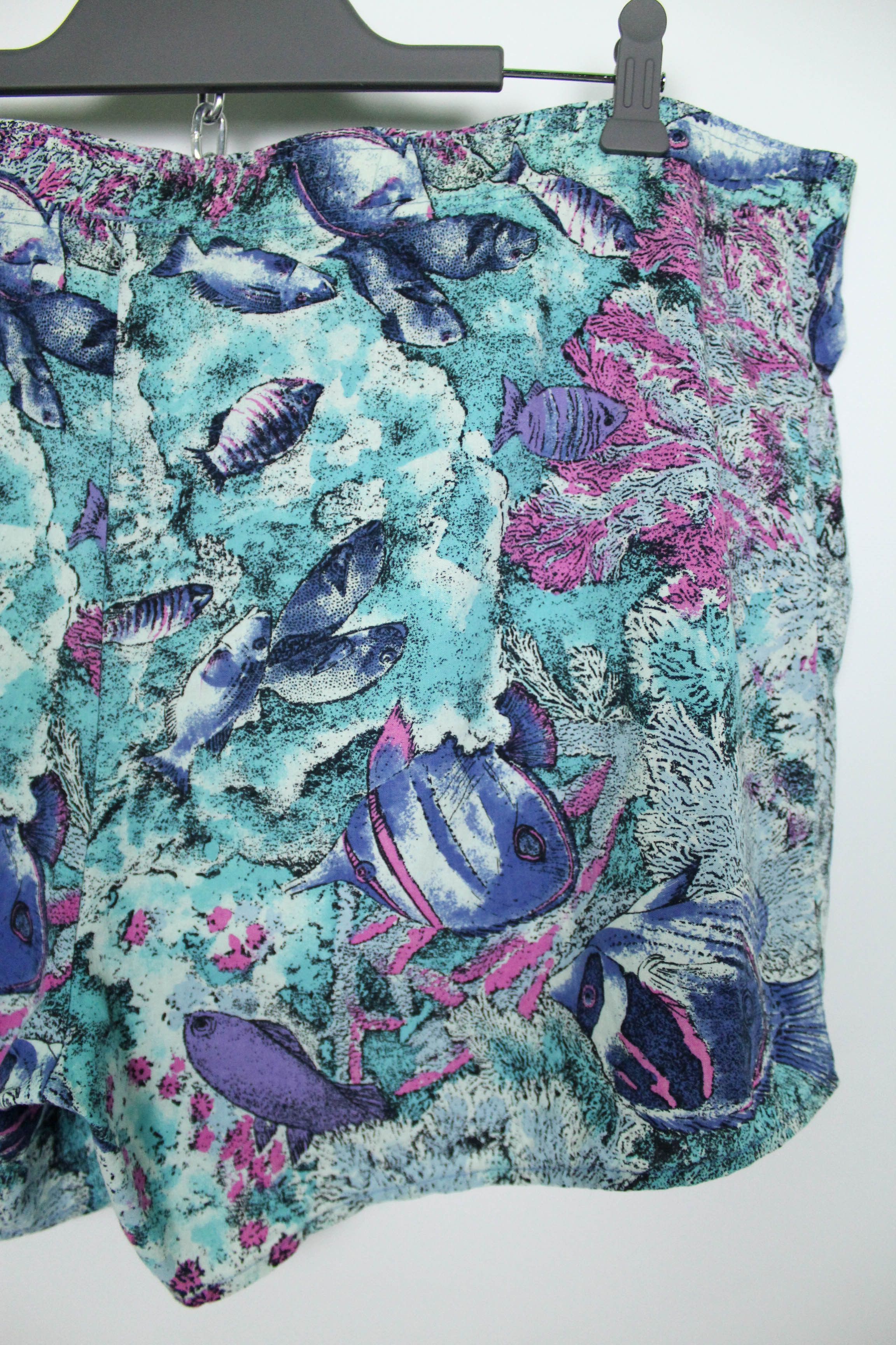 Adidas × Vintage Adidas Vintage 70s 80s Ocean Fish Graphics Swim Shorts Size US 36 / EU 52 - 7 Thumbnail