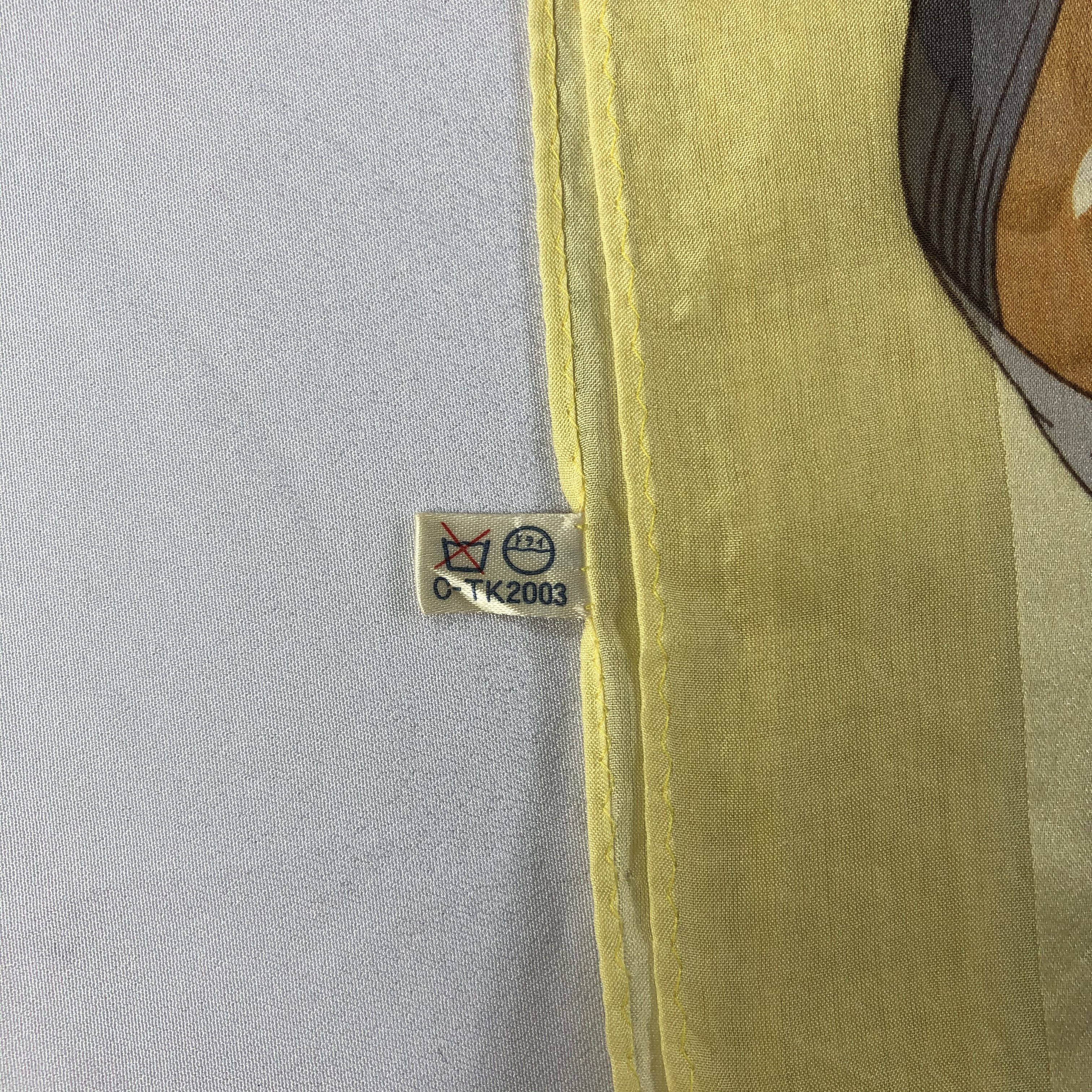 Vintage Lancel Silk Scarf