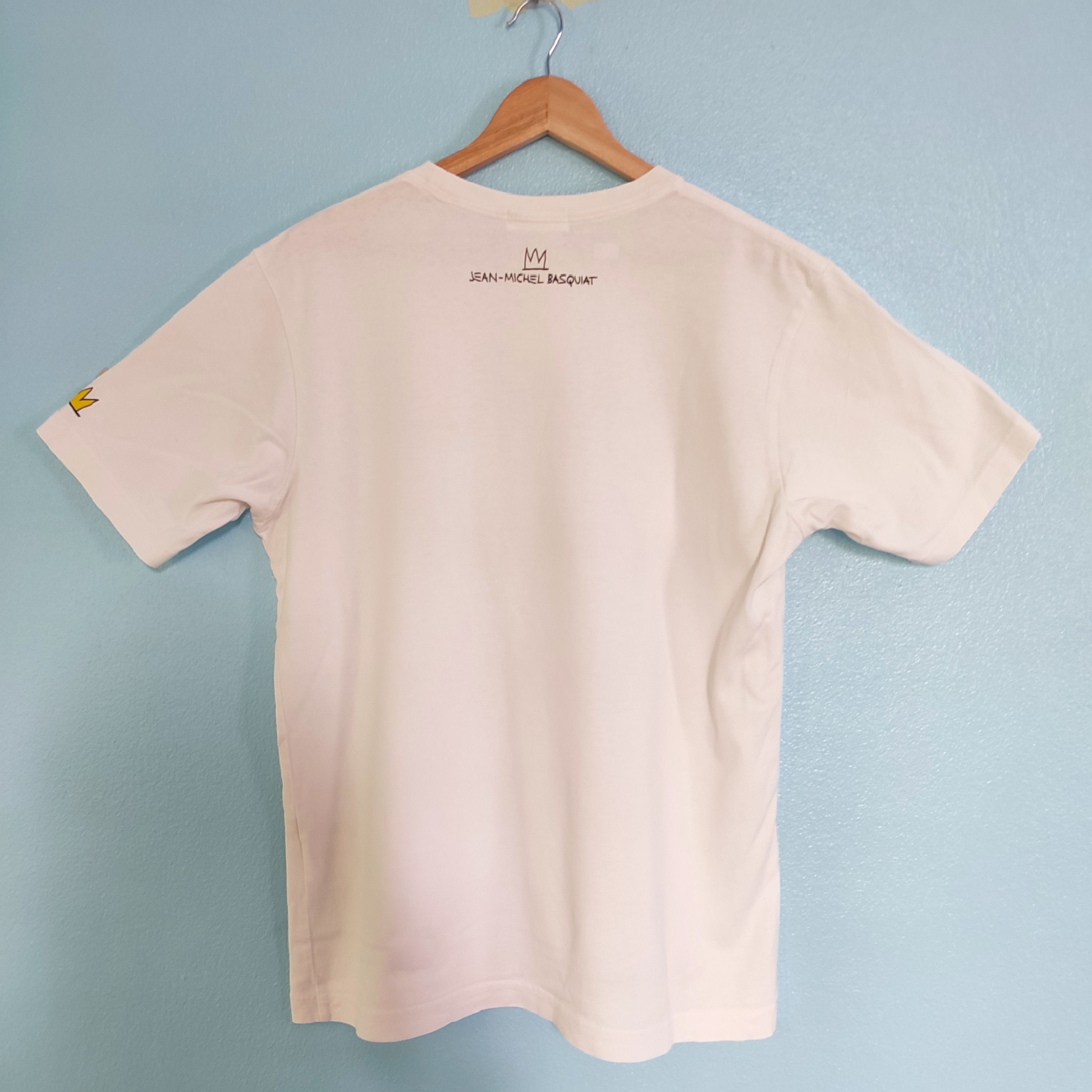 Japanese Brand × Jean-Michel Basquiat × Vintage Jean Michel Basquiat Samo X Japanese Brand Art Design Tshirt Size US L / EU 52-54 / 3 - 2 Thumbnail