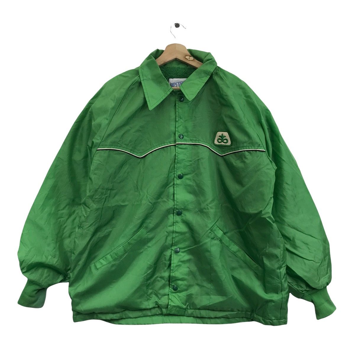 Vintage Vintage UPSTREAM USA PremiumDivision Coach WindbreakerJacket Size US XL / EU 56 / 4 - 1 Thumbnail