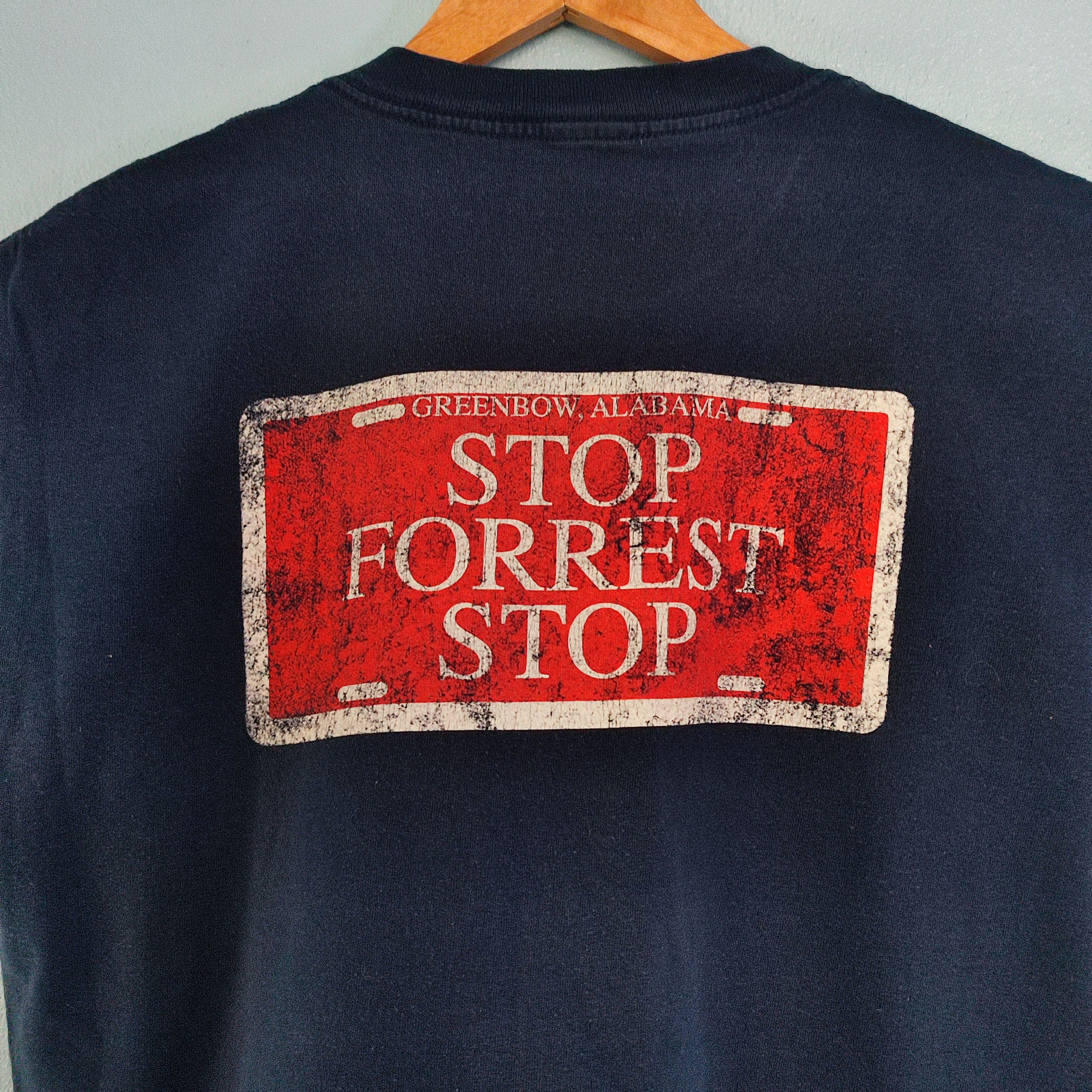 Vintage FORREST GUMP GREENBOW ALABAMA Movie Tshirt Size US M / EU 48-50 / 2 - 4 Thumbnail