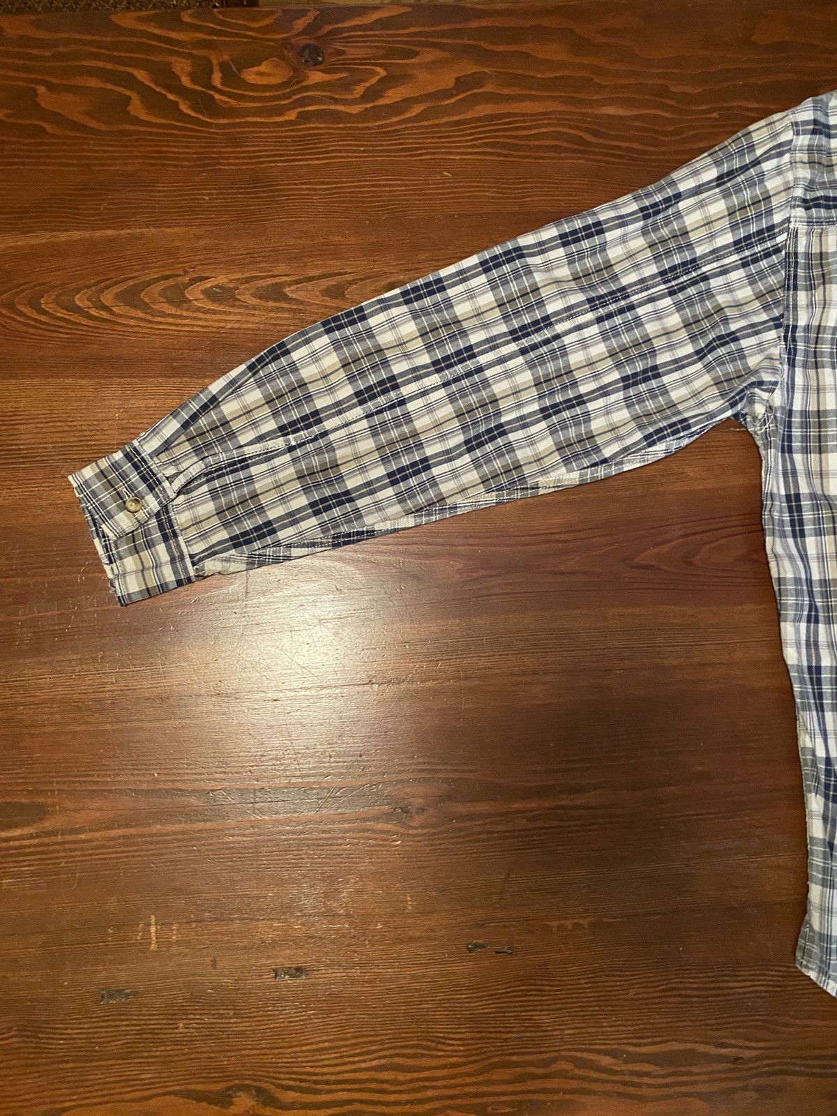 Levi's Vintage 90’s Levi’s Plaid Standing Collar Button Up Size US L / EU 52-54 / 3 - 16 Thumbnail