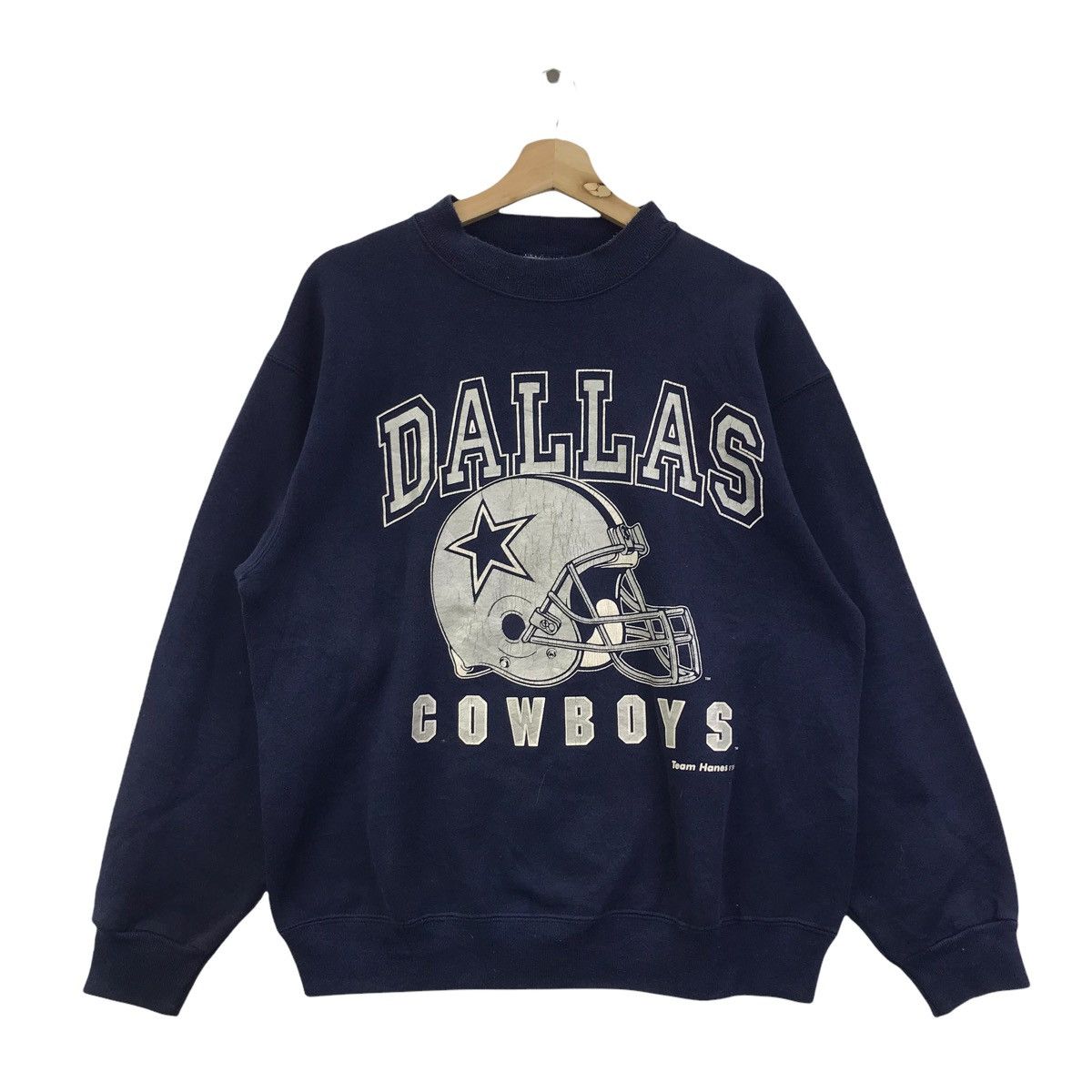 Vintage Vintage 90s DALLAS COWBOYS NFL Hanes American Football Size US L / EU 52-54 / 3 - 1 Thumbnail