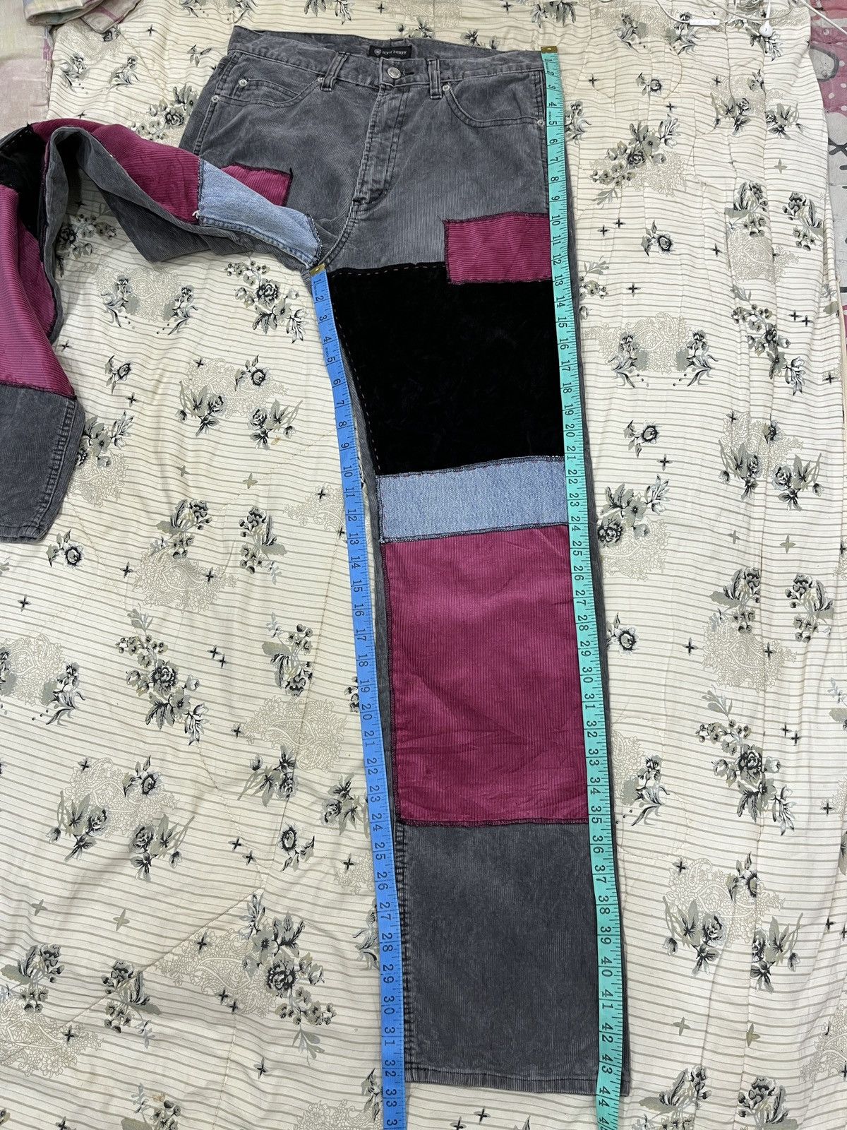 Vintage (Vv). VINTAGE ROOT THREE CORDUROY CUSTOM PATCHWORK PANTS Size US 31 - 12 Thumbnail