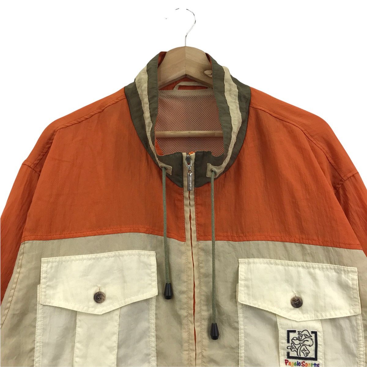 Japanese Brand PAGELO SPORT Multi Color Japanese Brand Windbreaker Jacket Size US XL / EU 56 / 4 - 2 Thumbnail