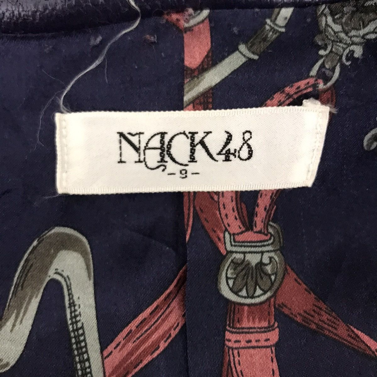 Japanese Brand NACK 48 Japanese Brand Purple Baroque Chain ParkaCoat Jacket Size US S / EU 44-46 / 1 - 4 Thumbnail