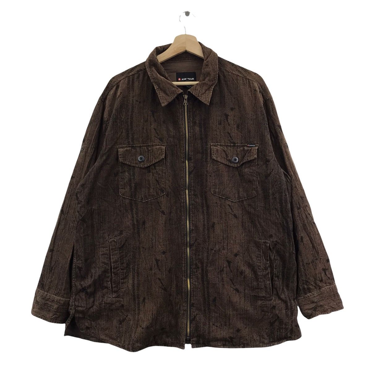 Airwalk AIRWALK REAL TREE Wood Skateboard Japanese Brand Jacket Size US XL / EU 56 / 4 - 1 Thumbnail
