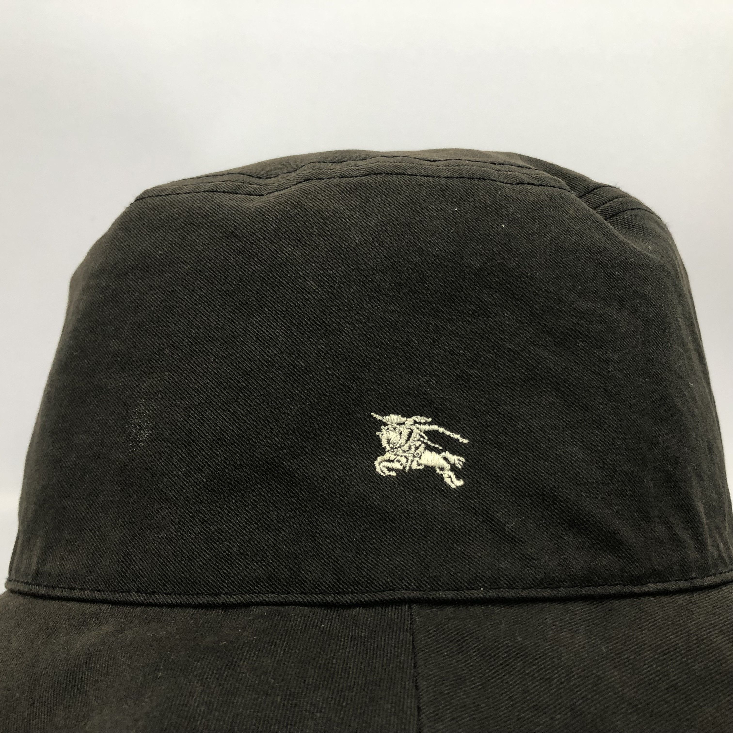 Burberry × Japanese Brand × Vintage Vintage Burberry London Nova Check Revers ible Bucket Hats Size ONE SIZE - 9 Thumbnail