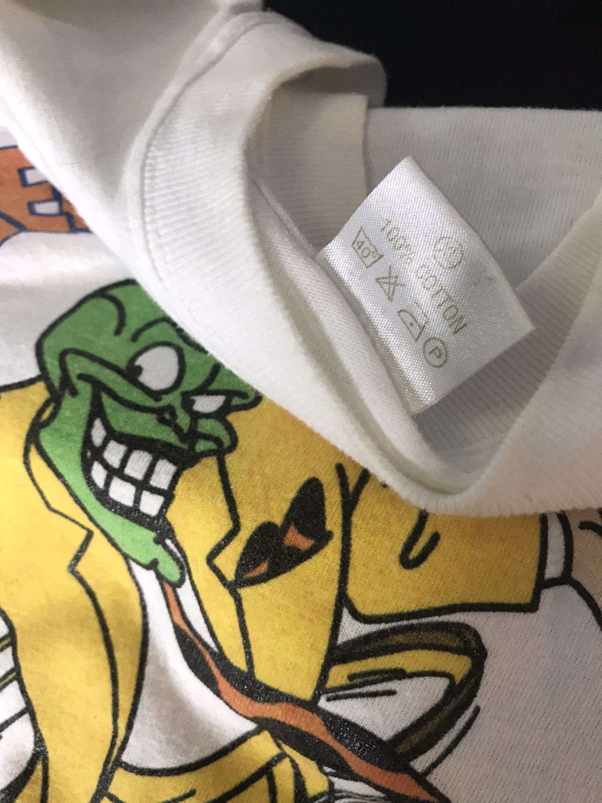 Vintage Vintage 90s The MASK Movie Promo Tee Rare Sleeve Hit Size US XL / EU 56 / 4 - 6 Thumbnail