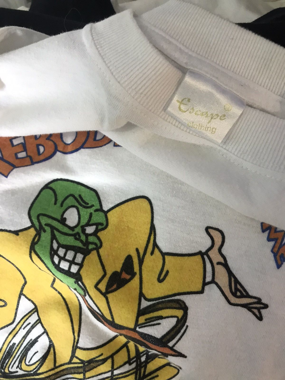 Vintage Vintage 90s The MASK Movie Promo Tee Rare Sleeve Hit Size US XL / EU 56 / 4 - 5 Thumbnail