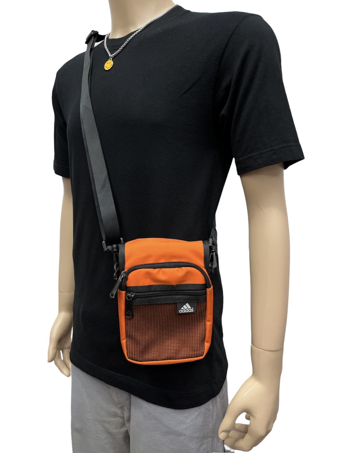 Adidas ADIDAS by ACE Multi-pocket Orange Prisoner Padded Sling Bag Size ONE SIZE - 1 Thumbnail