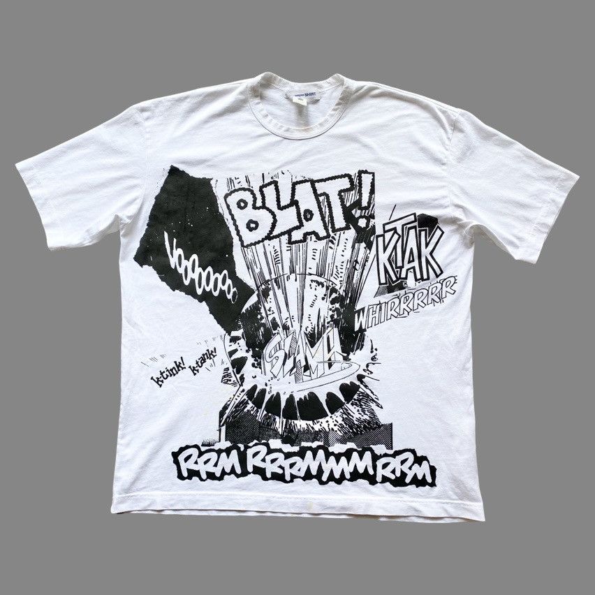 Comme des Garcons SS 2022 Runway Oversize T Shirt Christian Marclay Size US M / EU 48-50 / 2 - 2 Thumbnail