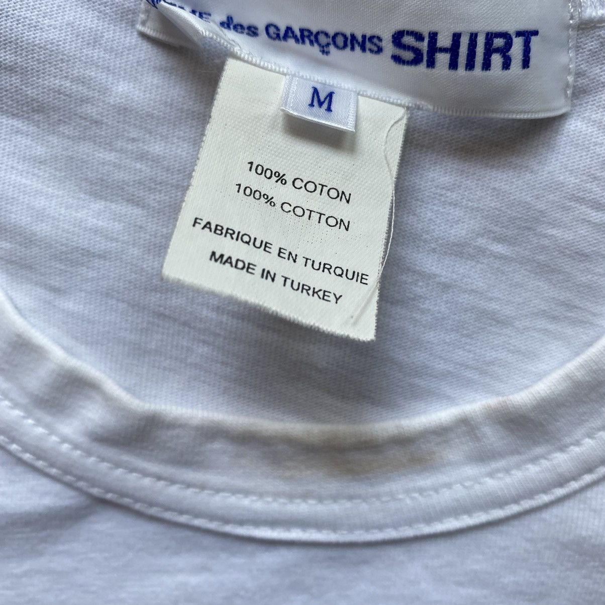 Comme des Garcons × Comme des Garcons Shirt SS 2022 Runway Oversize T Shirt  Christian Marclay | Grailed