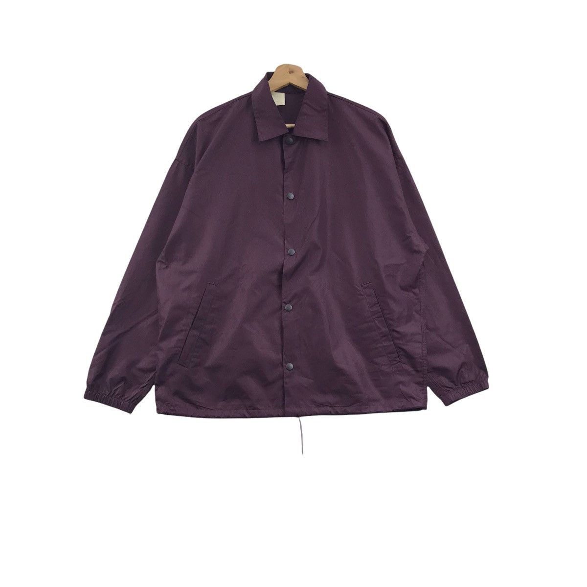 N.Hoolywood N. HOOLYWOOD X GENUINE NERD Movie Maroon Coach JacketMister Size US XL / EU 56 / 4 - 1 Thumbnail