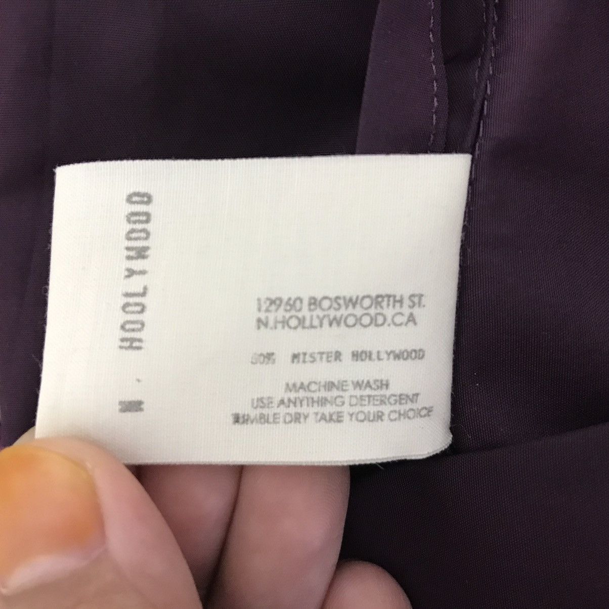 N.Hoolywood N. HOOLYWOOD X GENUINE NERD Movie Maroon Coach JacketMister Size US XL / EU 56 / 4 - 4 Thumbnail