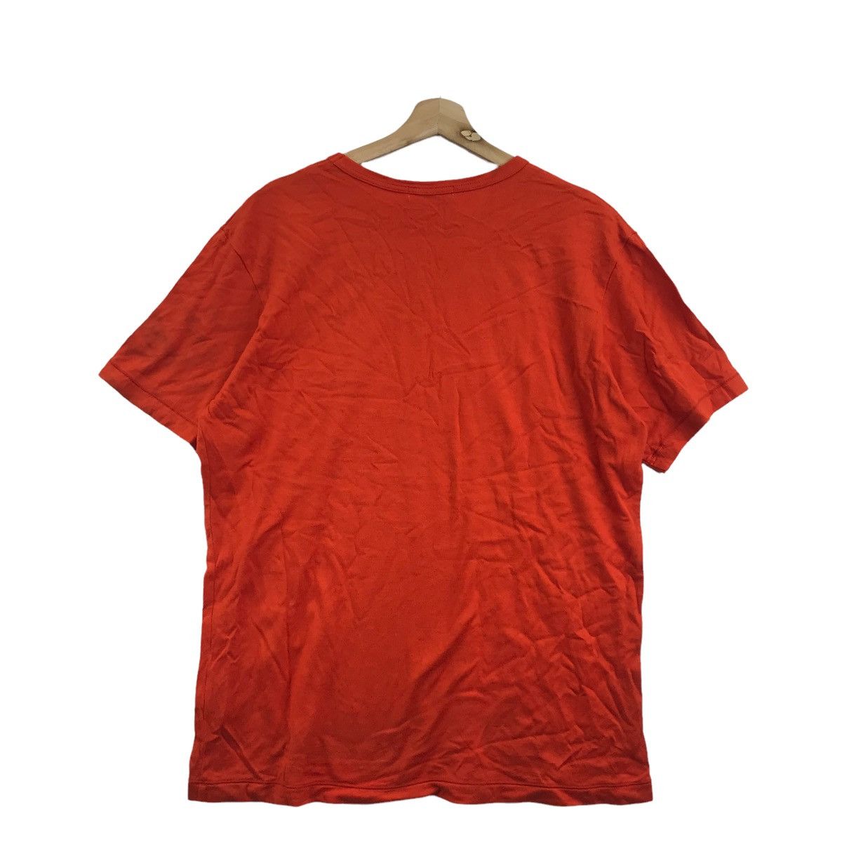 Yohji Yamamoto Vintage YOHJI YAMAMOTO Y’S Japanese Brand PlainOrange TShirt Size US M / EU 48-50 / 2 - 7 Thumbnail