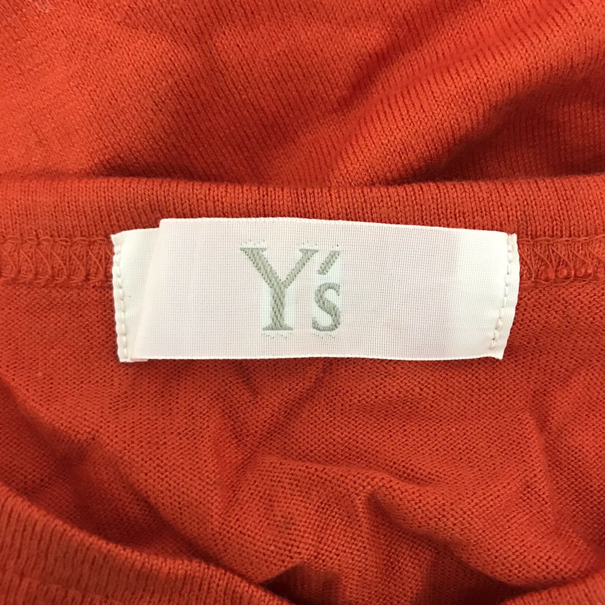 Yohji Yamamoto Vintage YOHJI YAMAMOTO Y’S Japanese Brand PlainOrange TShirt Size US M / EU 48-50 / 2 - 3 Thumbnail