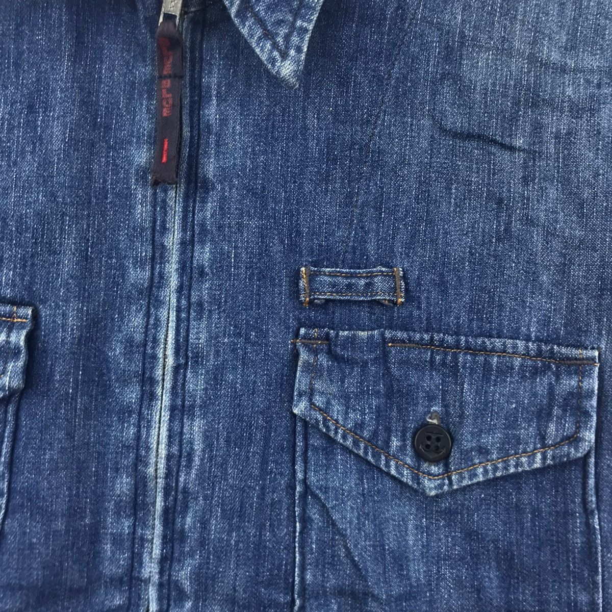 Blue Blue Japan BLUE BLUE INDIGO Blue Jeans Denim Multi Pockets Jacket Size US S / EU 44-46 / 1 - 3 Thumbnail