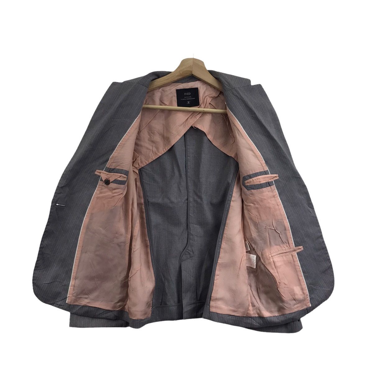 Yohji Yamamoto YOHJI YAMAMOTO INED Depuisi 1992 Hickory Japan Coat Jacket Size US S / EU 44-46 / 1 - 9 Thumbnail