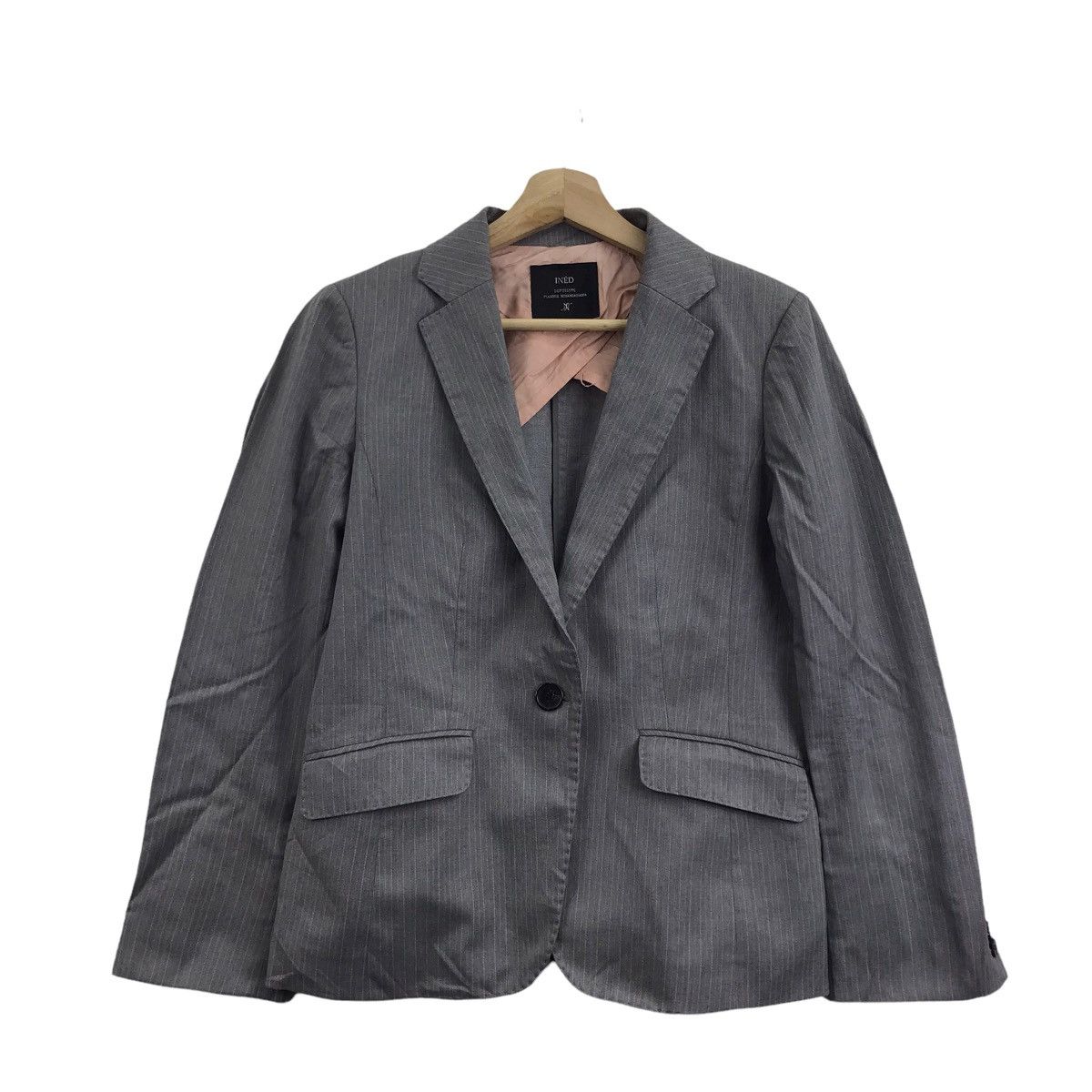 Yohji Yamamoto YOHJI YAMAMOTO INED Depuisi 1992 Hickory Japan Coat Jacket Size US S / EU 44-46 / 1 - 1 Thumbnail