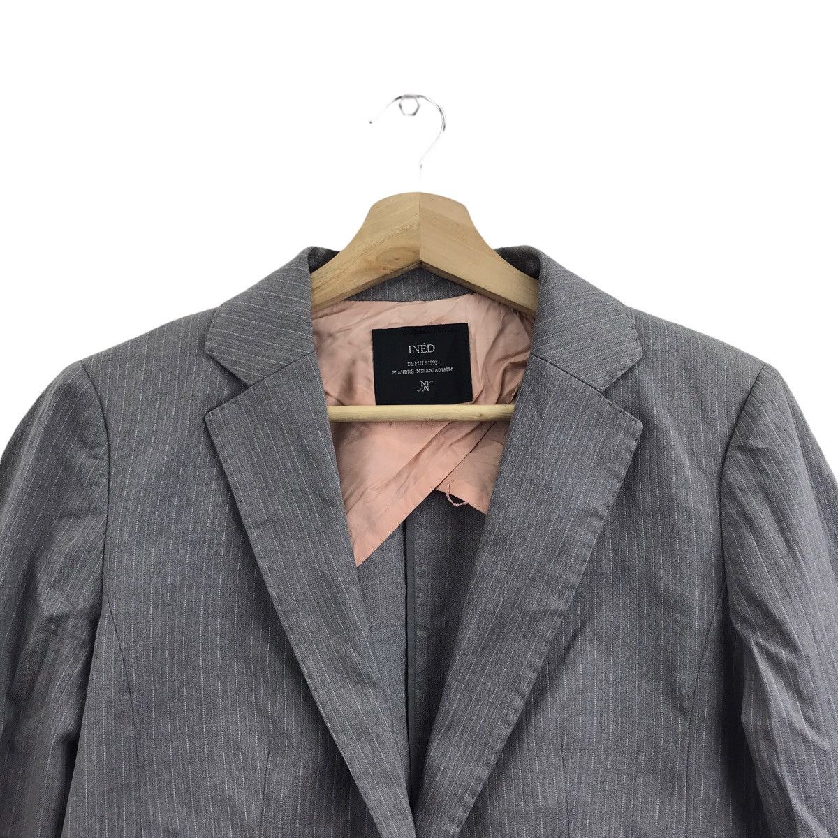 Yohji Yamamoto YOHJI YAMAMOTO INED Depuisi 1992 Hickory Japan Coat Jacket Size US S / EU 44-46 / 1 - 2 Thumbnail