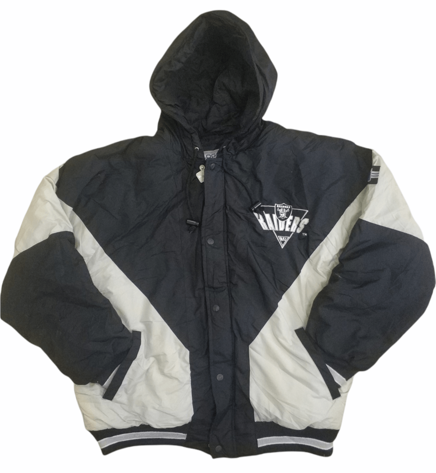 Logo 7 🔥Very Rare Raiders Logo 7 Puffer Hoodies Jacket Size US XXL / EU 58 / 5 - 3 Thumbnail