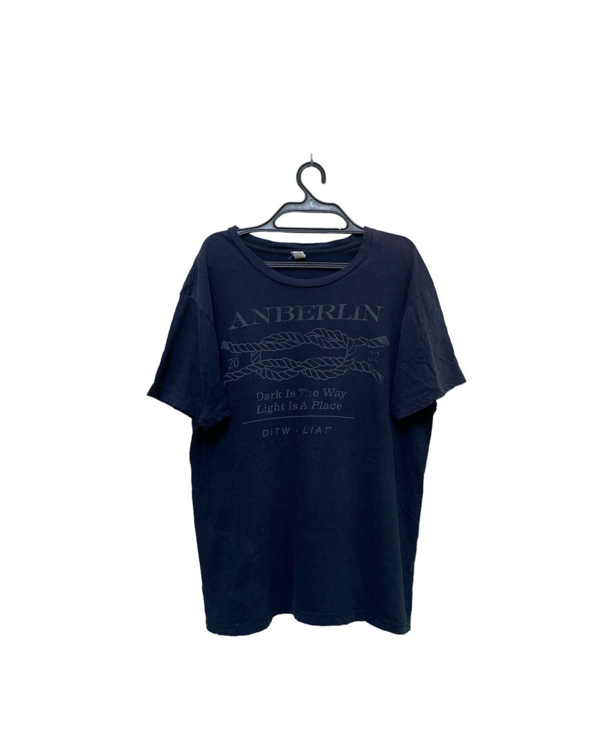 Band Tees × Vintage Anberlin american rock band dark is the way tee shirt Size US M / EU 48-50 / 2 - 1 Thumbnail