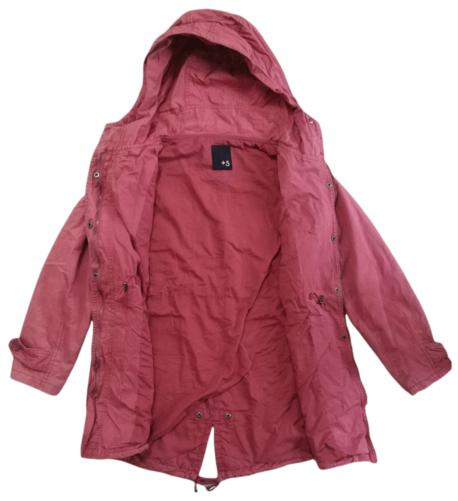 Other 🔥Faded Red +S Hoodie Parkas Size US S / EU 44-46 / 1 - 1 Thumbnail