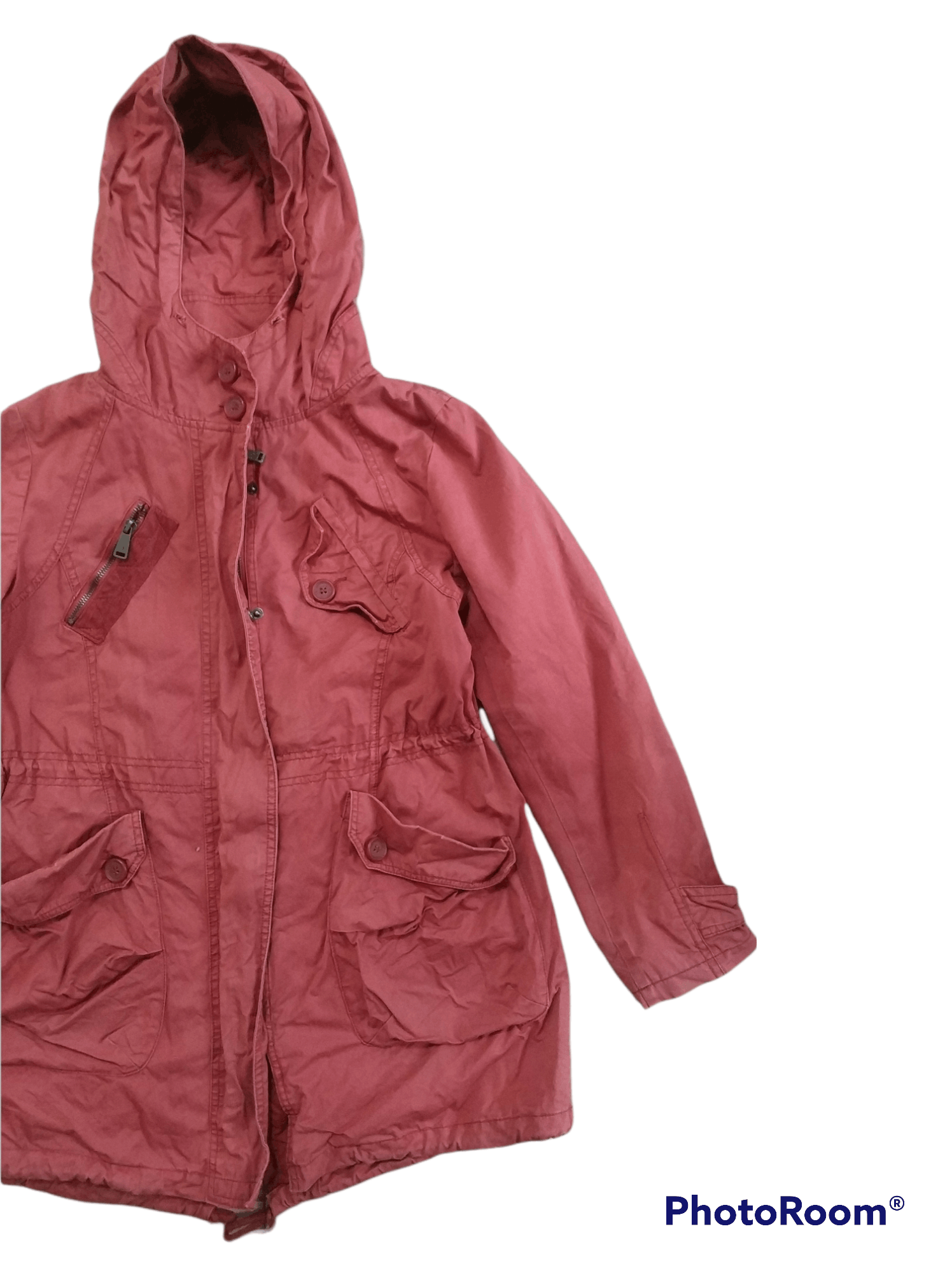 Other 🔥Faded Red +S Hoodie Parkas Size US S / EU 44-46 / 1 - 3 Thumbnail
