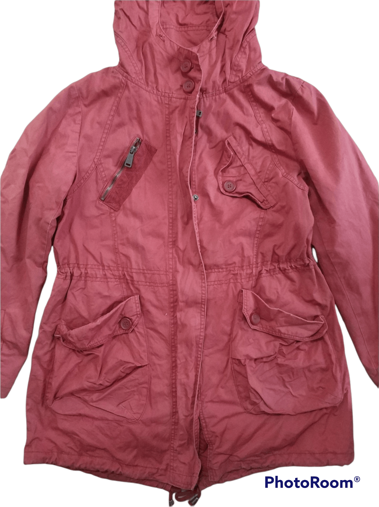 Other 🔥Faded Red +S Hoodie Parkas Size US S / EU 44-46 / 1 - 7 Thumbnail
