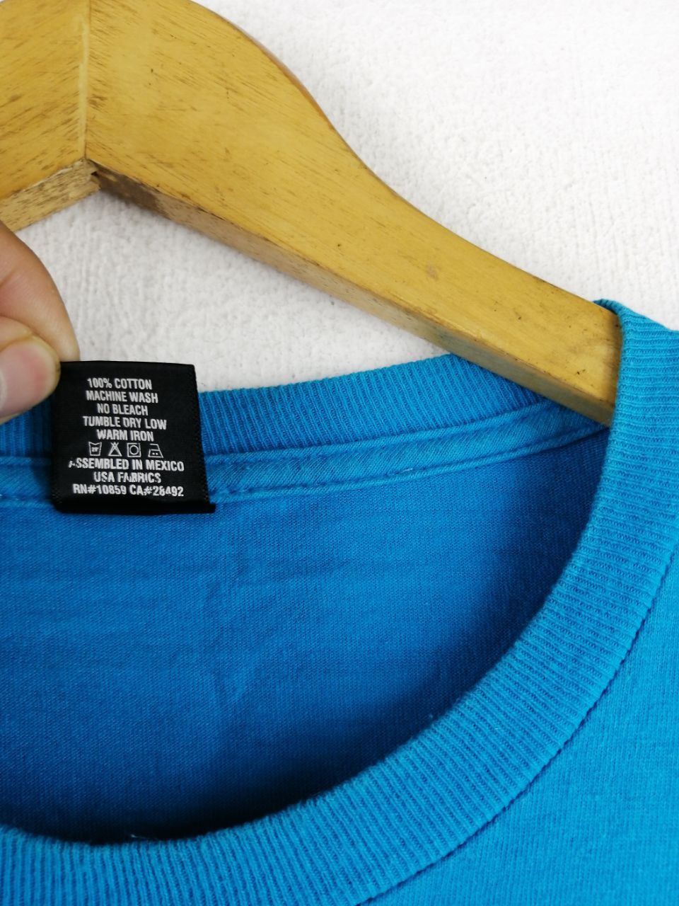 KREW KR3W BLUE TEE Size US XL / EU 56 / 4 - 2 Thumbnail