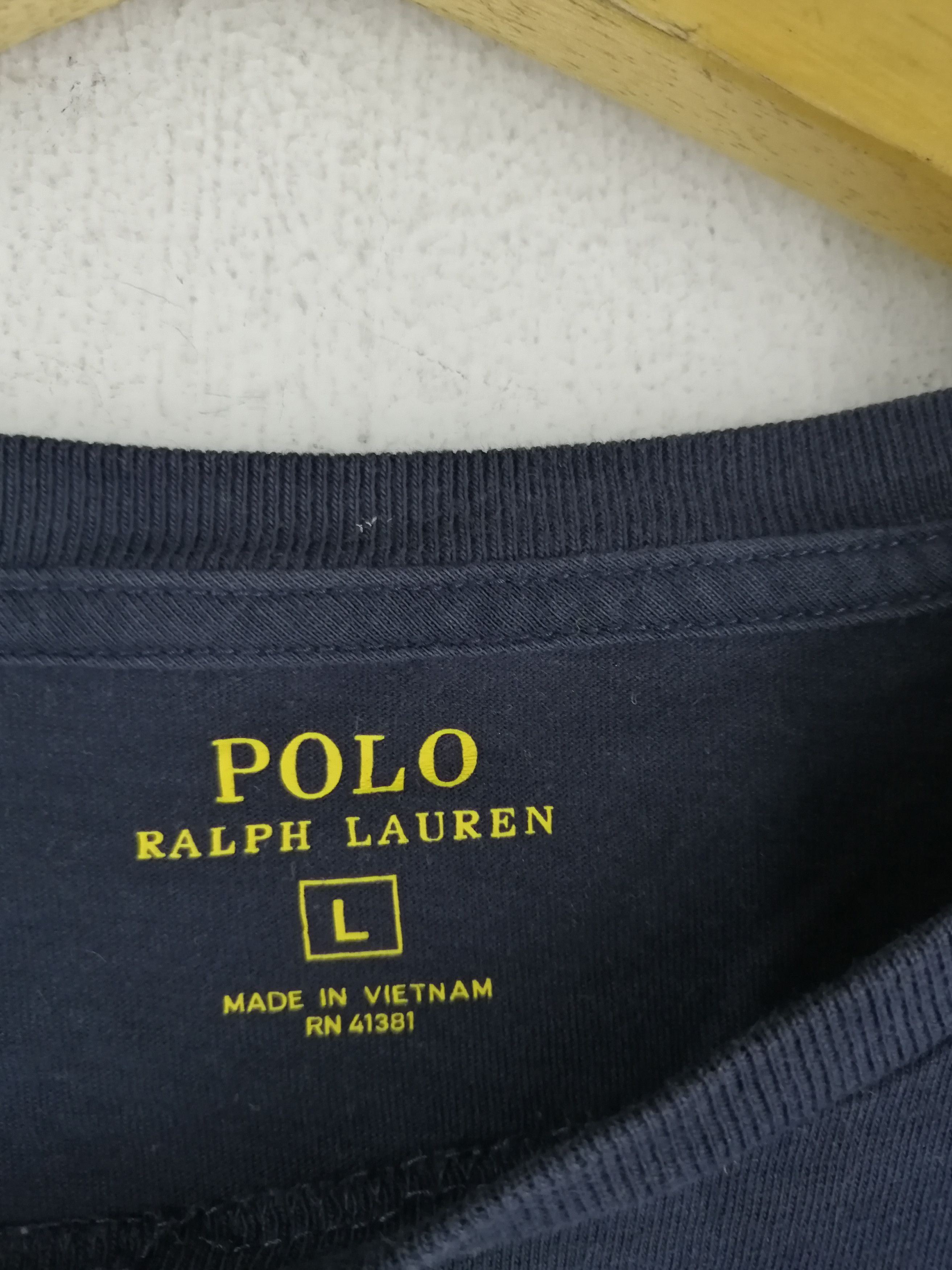 Polo Ralph Lauren POLO RALPH LAUREN PLAIN TEE Size US L / EU 52-54 / 3 - 3 Thumbnail